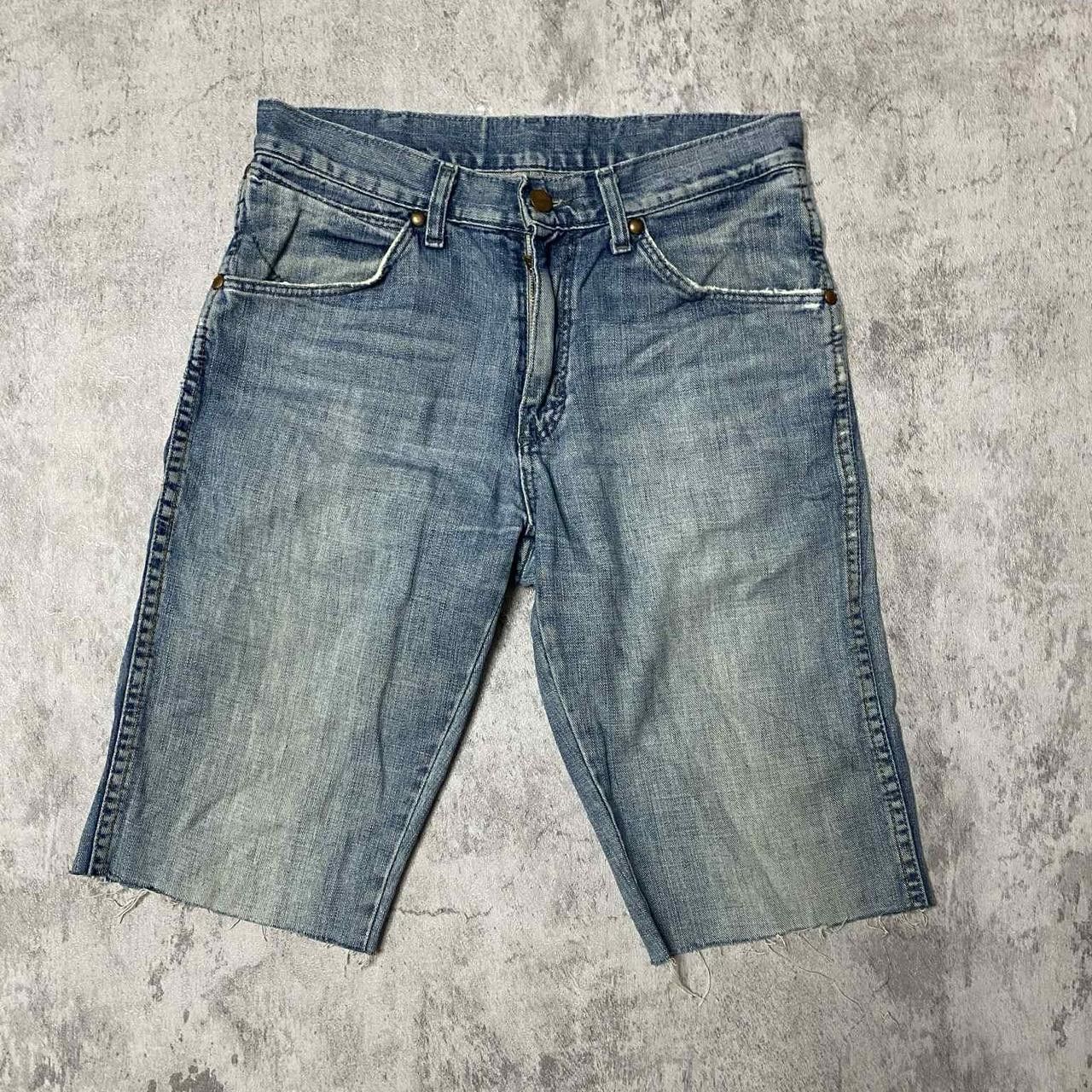 Wrangler Wrangler blue denim shorts #denimshorts Size 29" - 4 Thumbnail