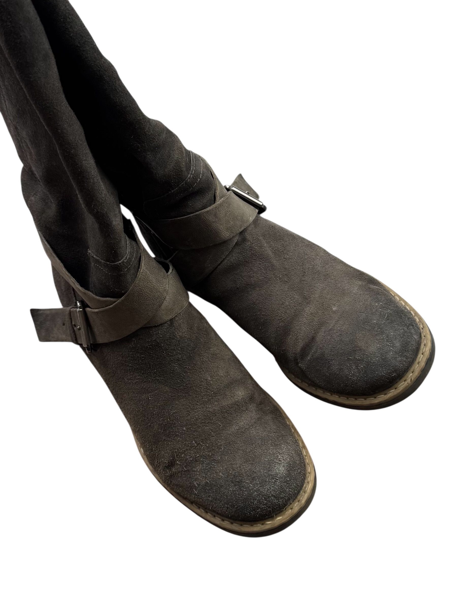 Vintage Y2K Suede Boots(V128) Size US 7.5 / IT 37.5 - 7 Thumbnail
