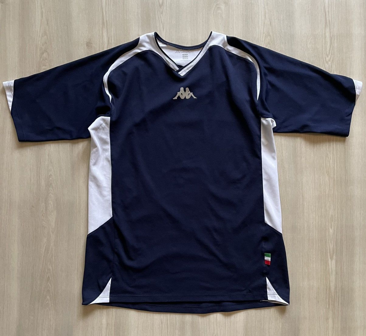 Kappa × Vintage Vintage Italy Football Soccer Training Jersey #7 Mens Large Size US L / EU 52-54 / 3 - 1 Thumbnail