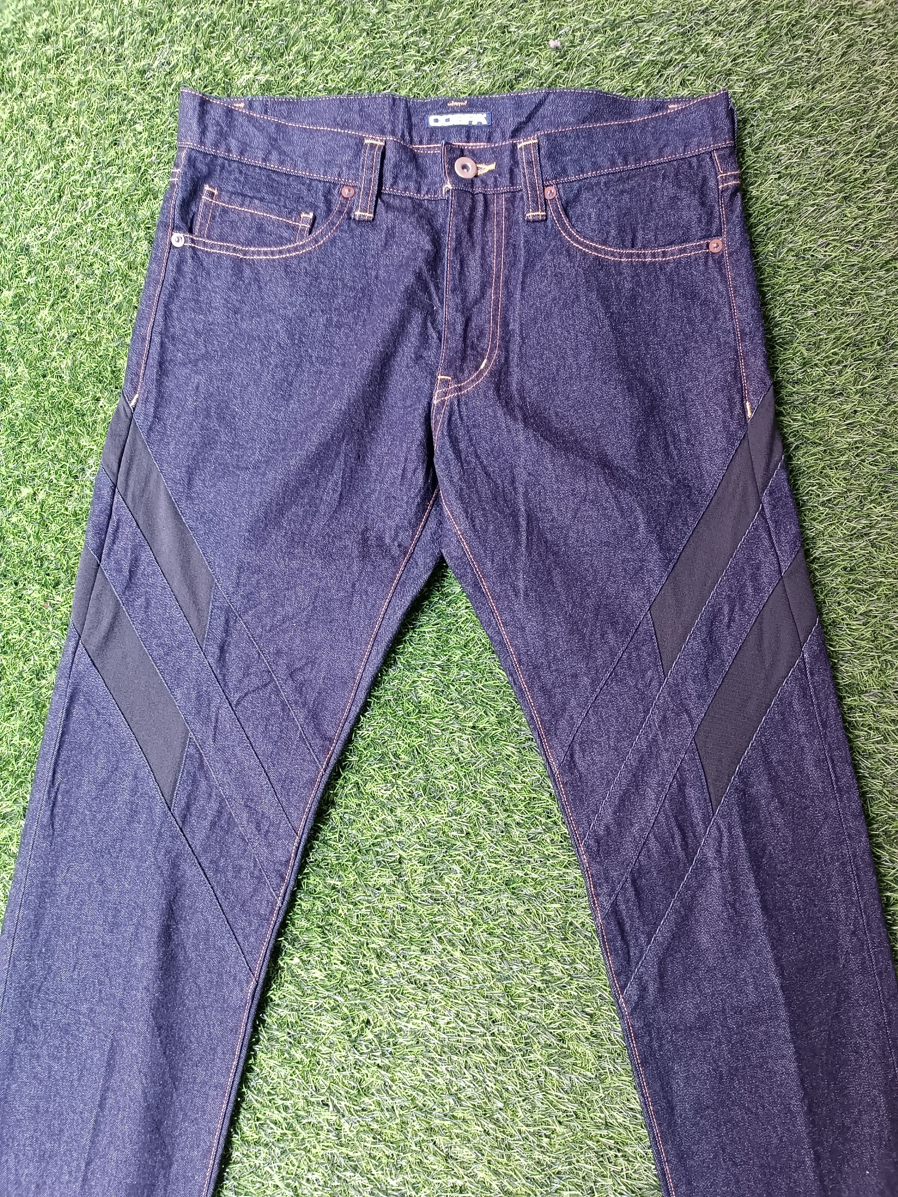 Japanese Brand 🇯🇵Extremely Rare Anime Cospa Evangelion Line Design Denim Size US 30 / EU 46 - 4 Thumbnail