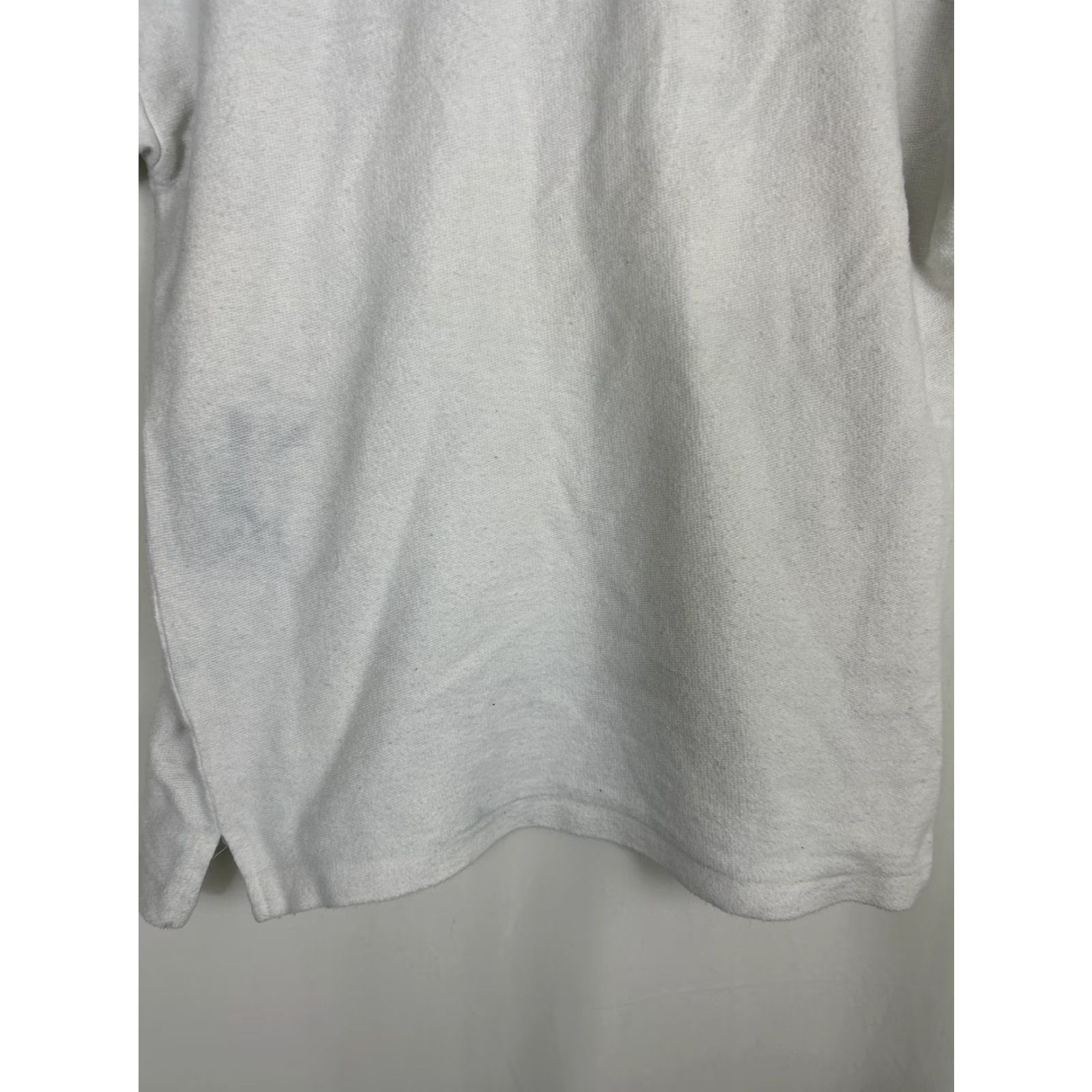 Vintage VINTAGE Woolrich Polo Shirt Mens L White 100% Cotton Short Sleeve Solid Golf Walking Mens Size US L / EU 52-54 / 3 - 5 Thumbnail