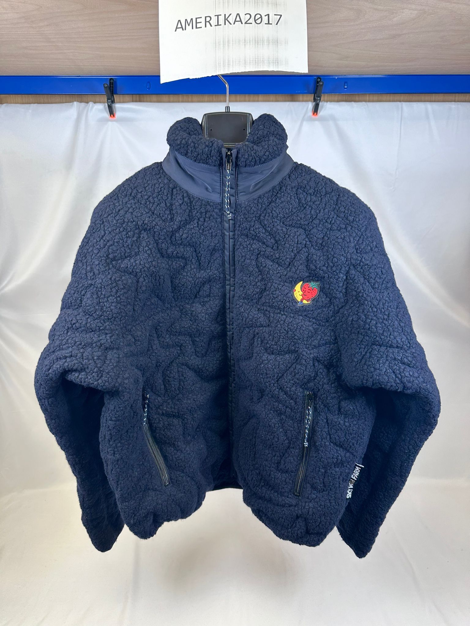 Sky High Farm Workwear Quilted Fleece Zip Jacket Size US M / EU 48-50 / 2 - 1 Thumbnail
