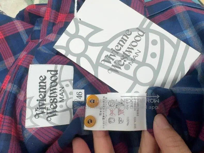 Vivienne Westwood Vivienne Westwood Red and Blue Plaid Shirt Size US S / EU 44-46 / 1 - 4 Thumbnail