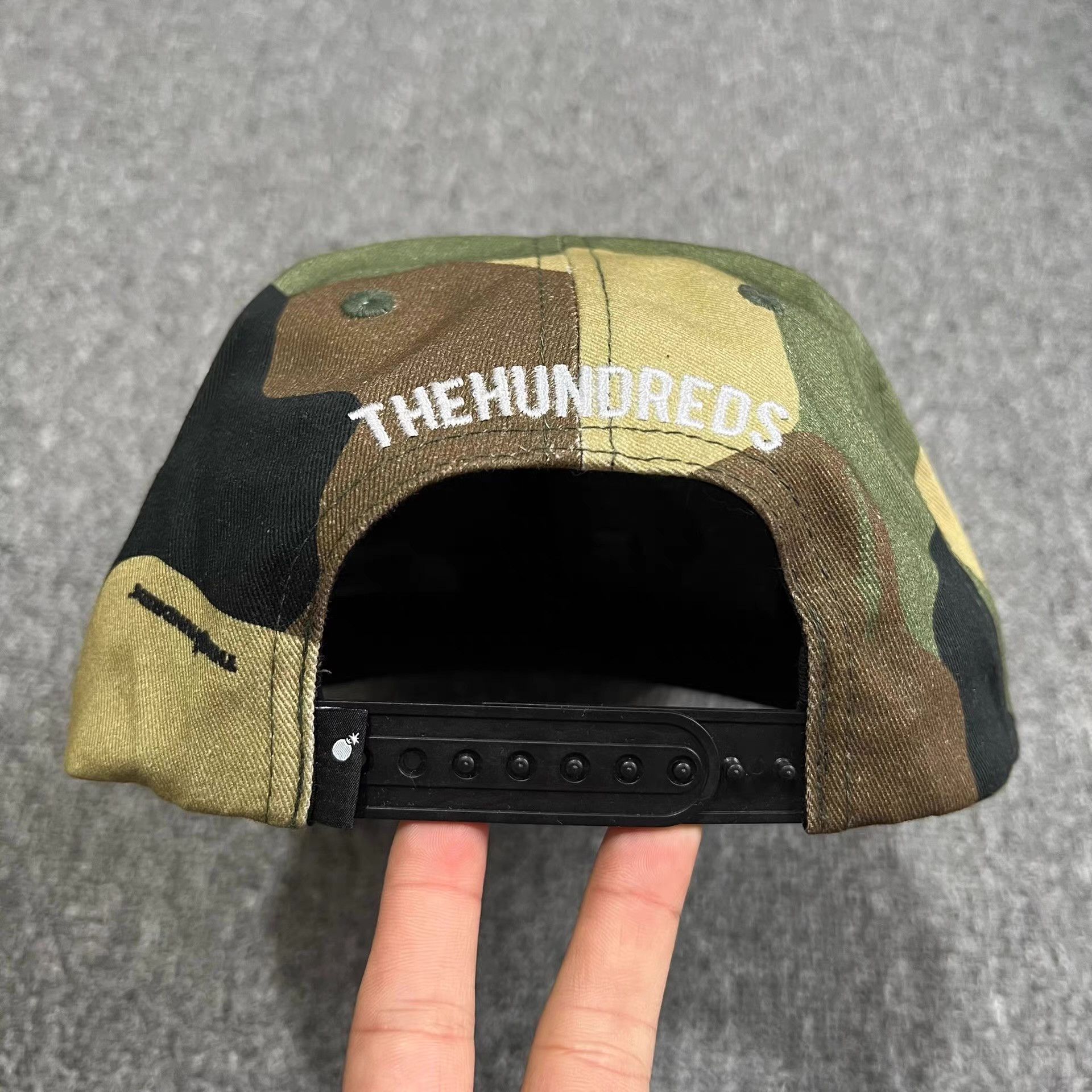 The Hundreds The Hundreds BombCamouflageEmbroidered Baseball Visor Q7 Size ONE SIZE - 6 Thumbnail
