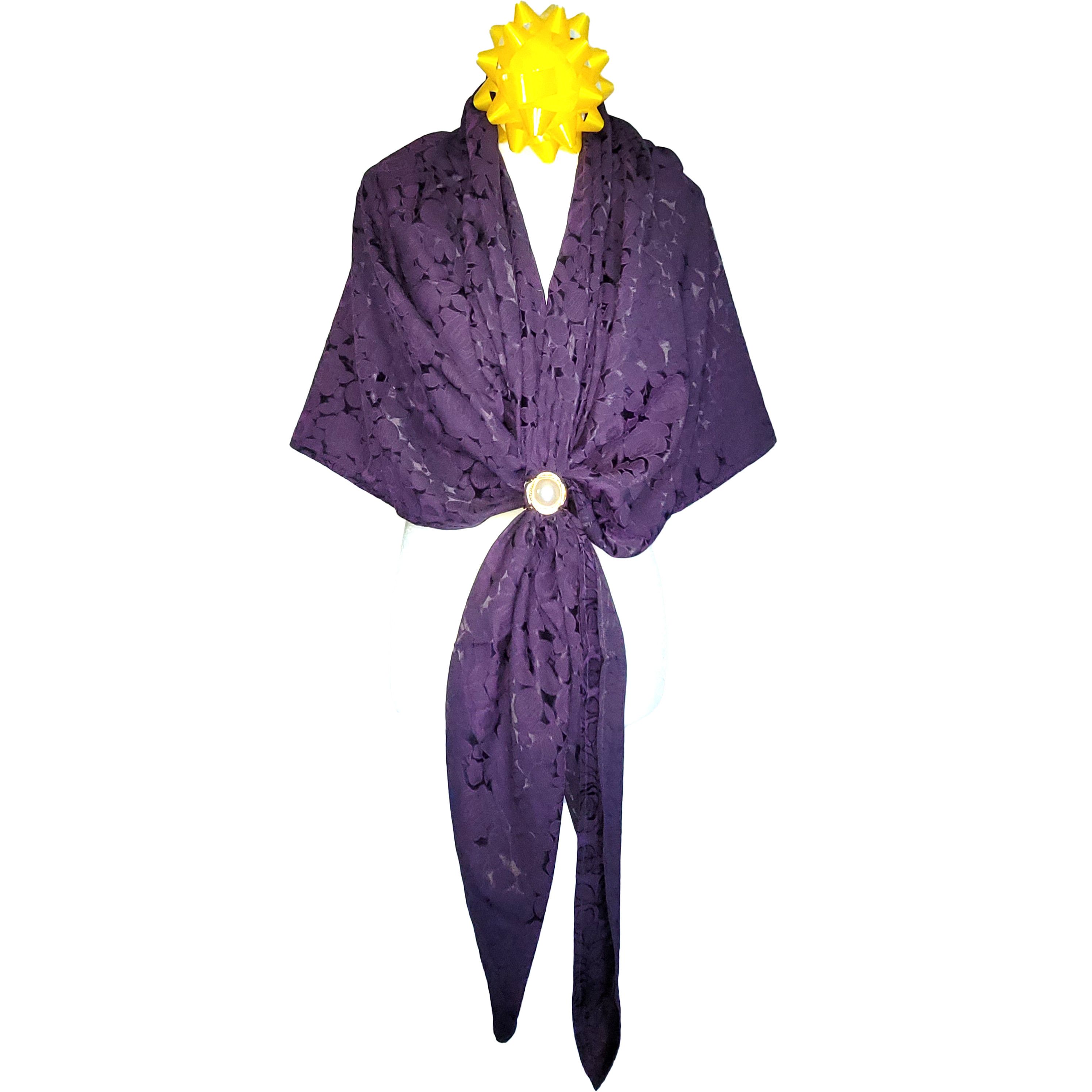 Other NWT Double-Sided Silk Scarf 52"x52" Large Square Wrap 3018 Size ONE SIZE - 9 Thumbnail