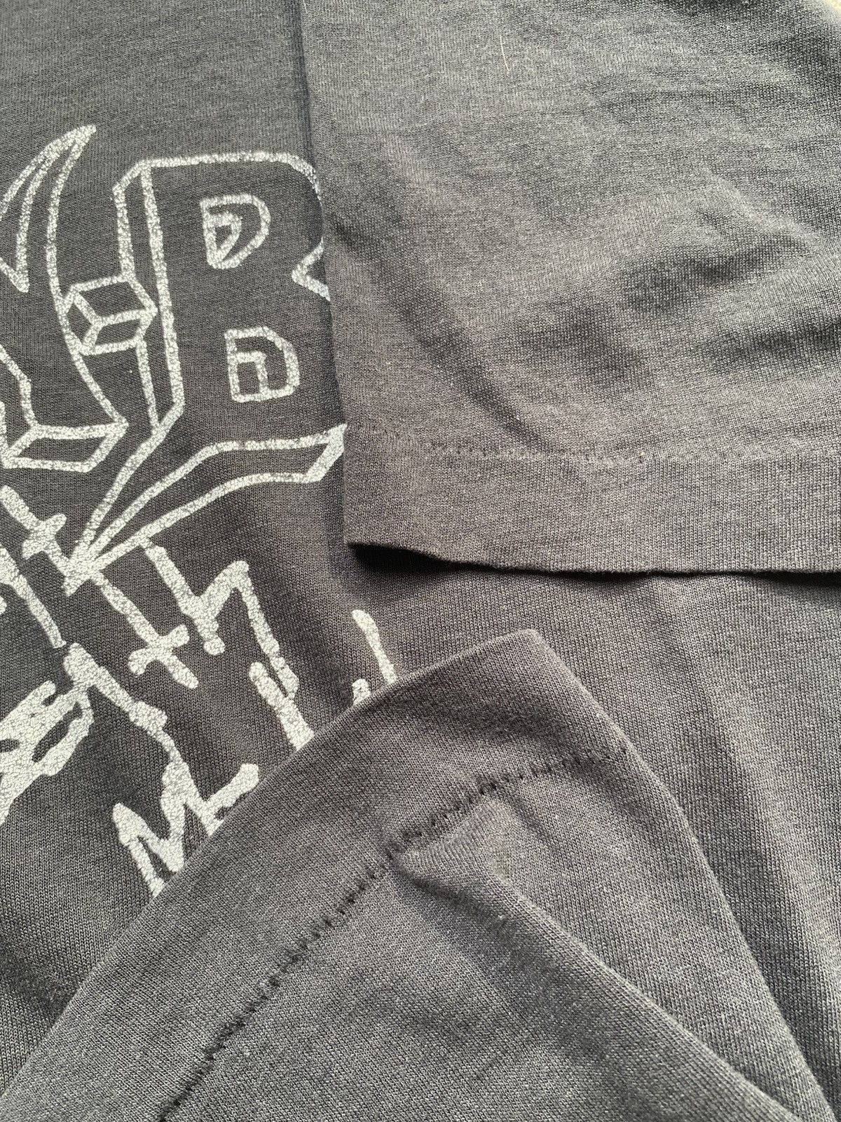 Band Tees RARE Vintage Faded Black 80s ZYKLON-B (US) - Demo shirt Size US XL / EU 56 / 4 - 8 Thumbnail