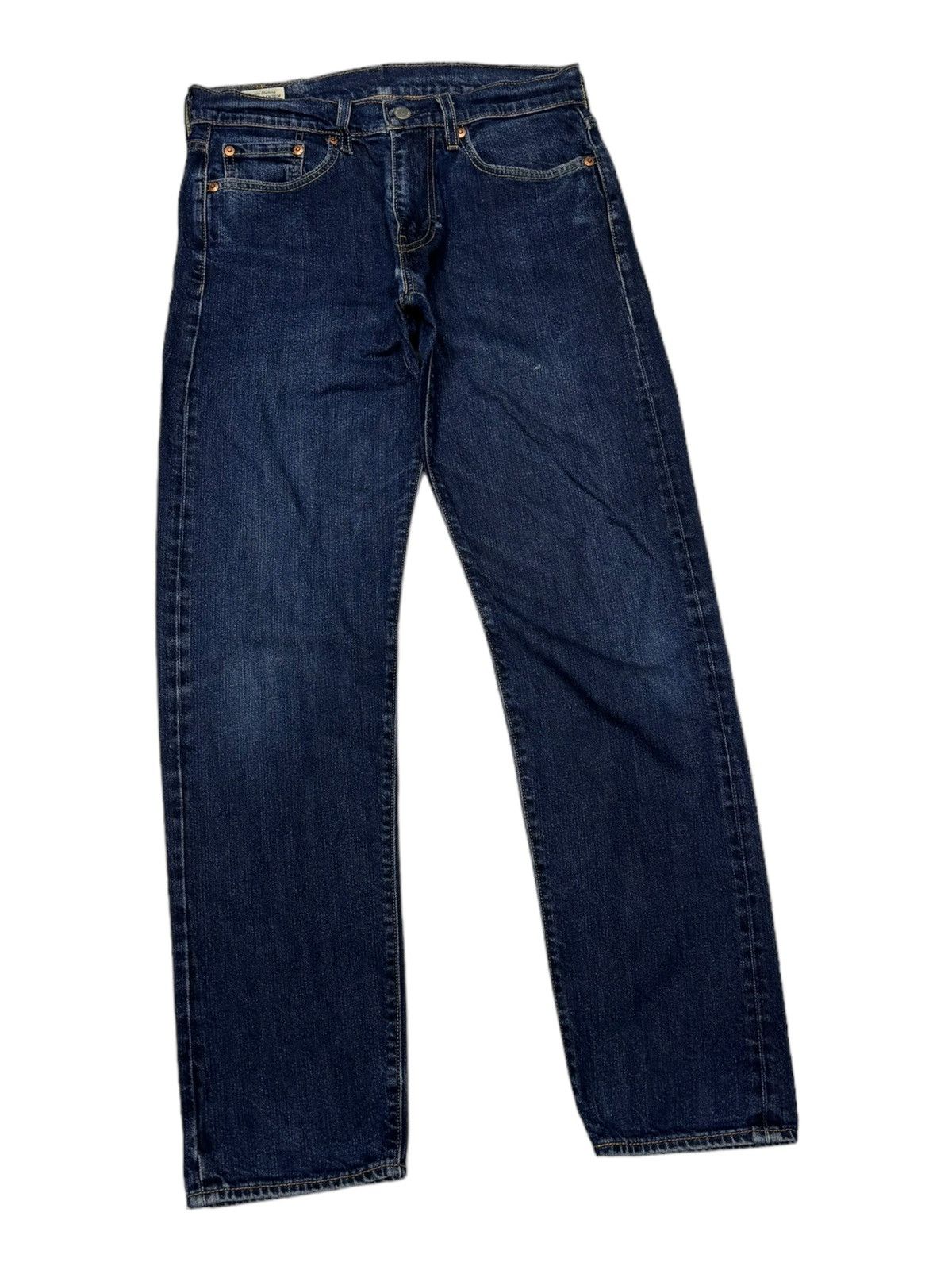 Levi's 🔥LEVIS 502 BIG E Y2K BLUE DISTRESSED DENIM JEANS Size US 29 - 2 Thumbnail