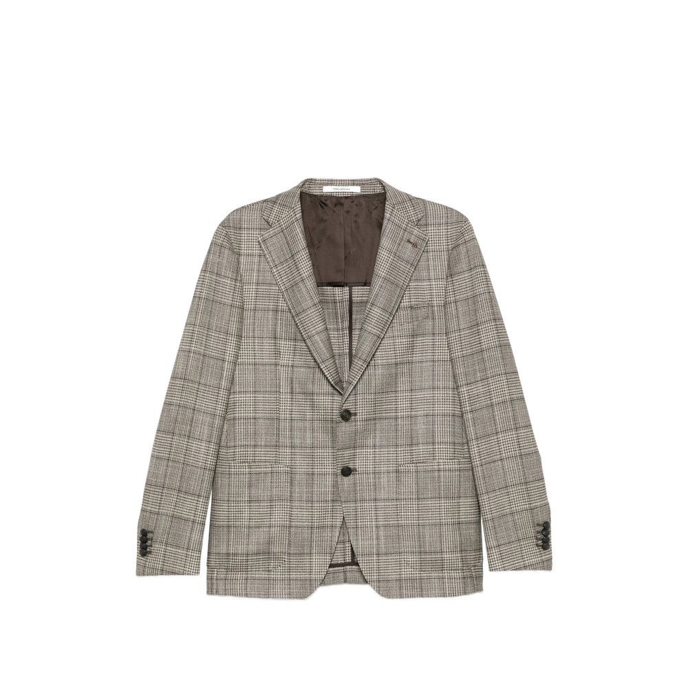 Tagliatore Tagliatore BROWN Jackets - Blazers Size US M / EU 48-50 / 2 - 1 Thumbnail