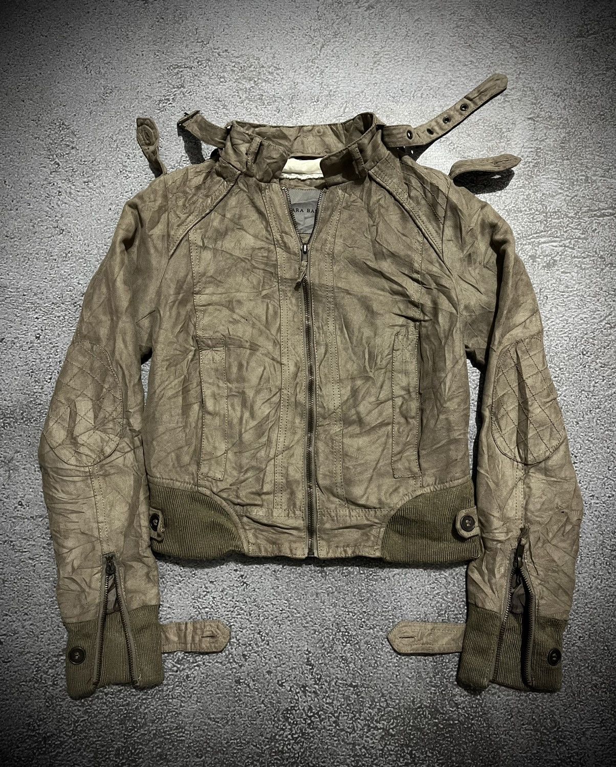 Zara Vintage Zara Suede Jacket Size US S / EU 44-46 / 1 - 1 Thumbnail