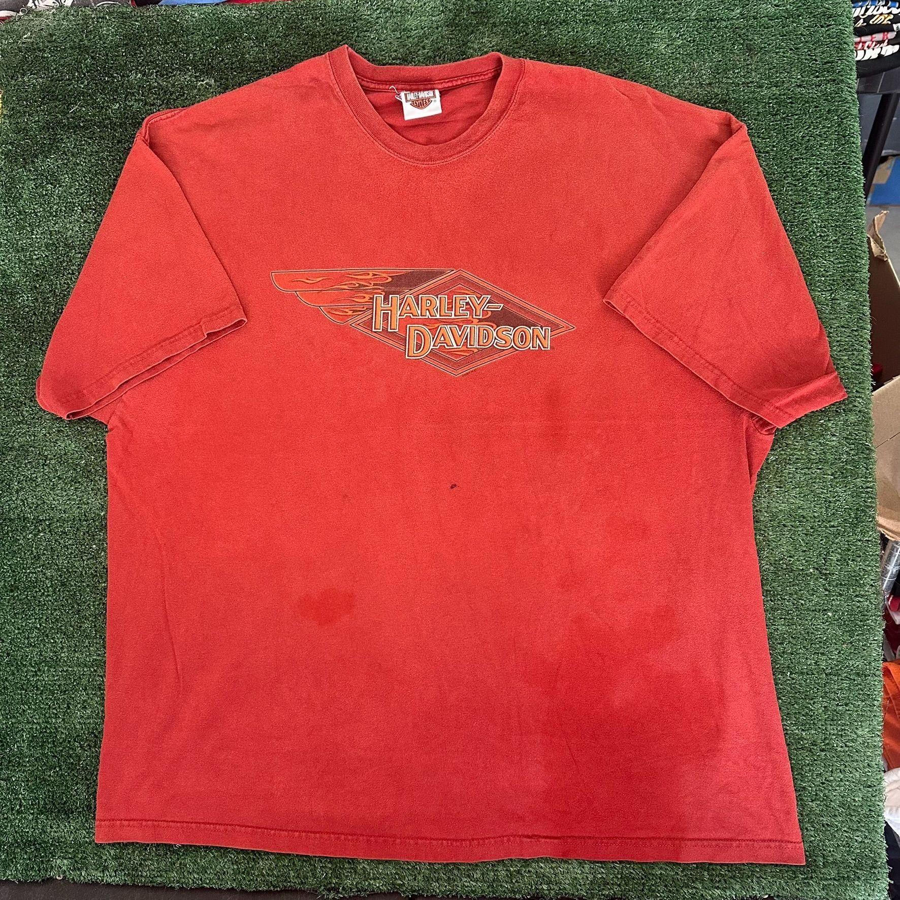 Harley Davidson Vintage Y2K Harley Davidson Las Vegas T-Shirt Flames Jester Size US XXL / EU 58 / 5 - 1 Thumbnail