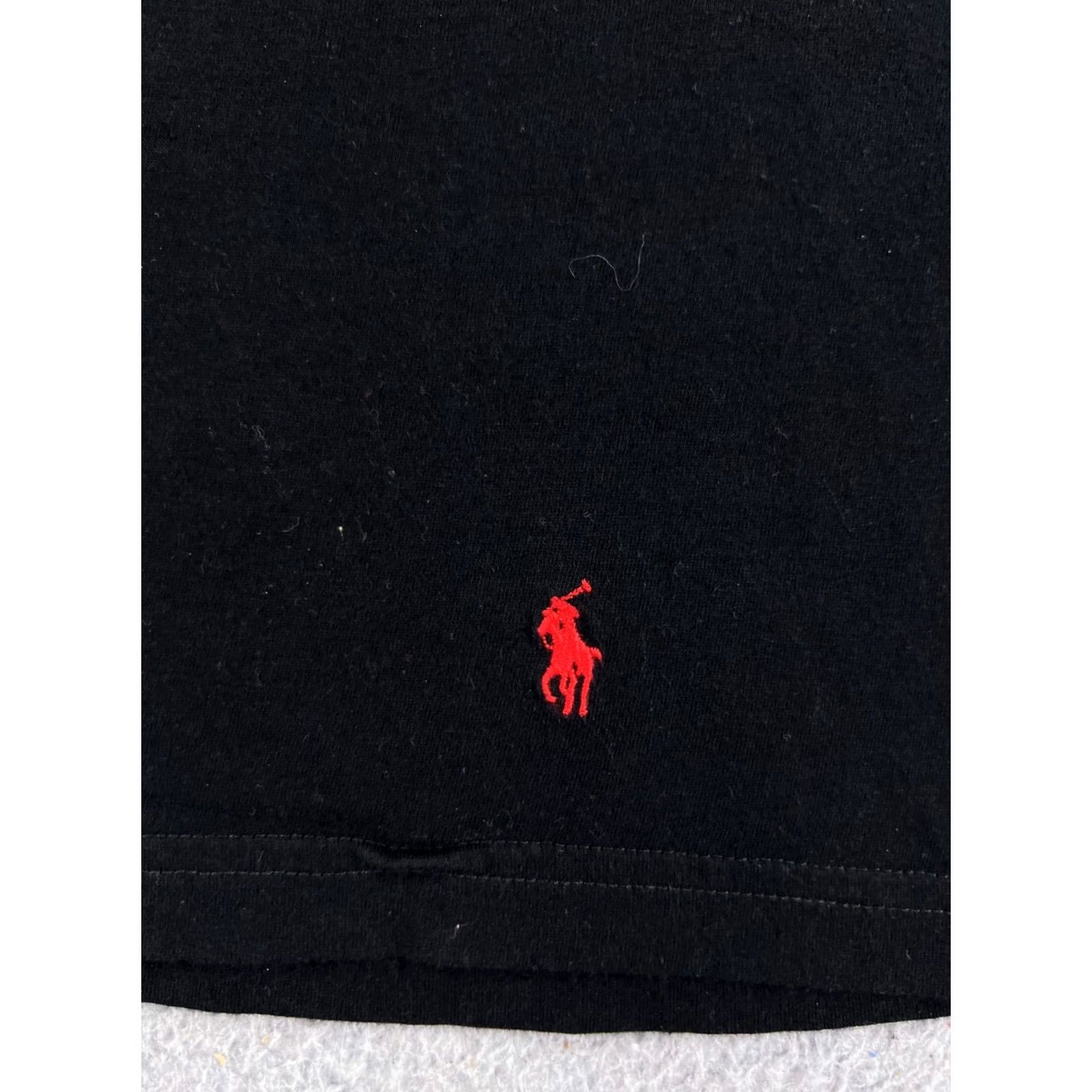 Ralph Lauren Polo Ralph Lauren Shirt Mens Medium Black Pony Short Sleeve Crew Neck All Cotton Size US M / EU 48-50 / 2 - 6 Thumbnail