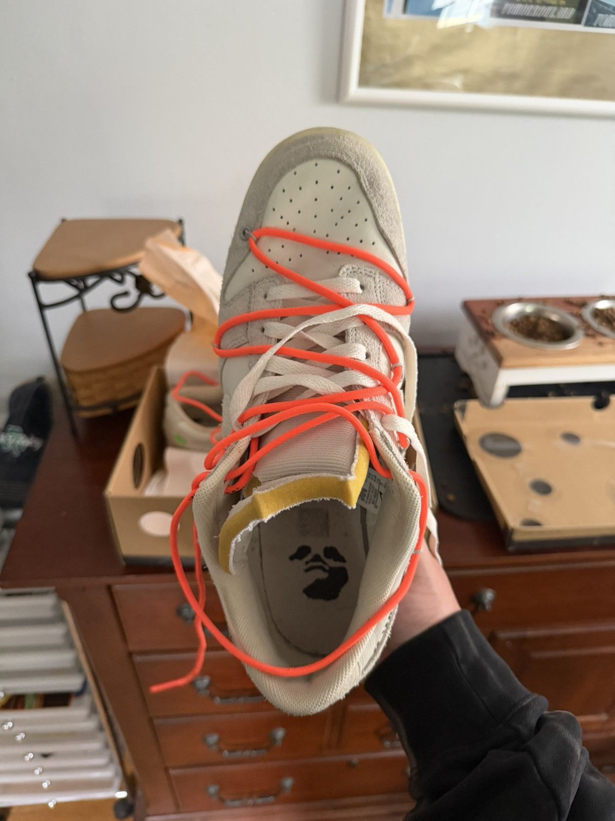 Nike × Off-White OffWhite Dunk Low Lot 11 Size US 12 / EU 45 - 11 Thumbnail