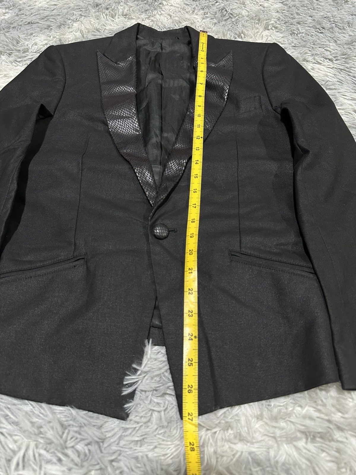 If Six Was Nine 🔥Y2K Archived Buffalo Bobs Snakeskin Blazer Jacket Goth Punk Size US S / EU 44-46 / 1 - 16 Thumbnail