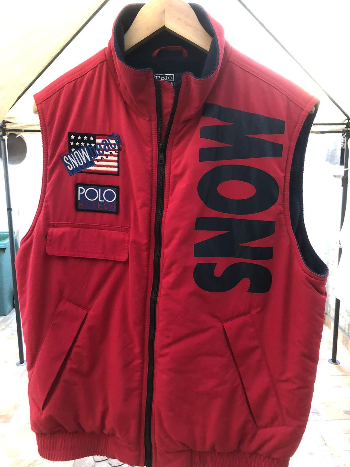 image of Polo Ralph Lauren Polo Snow Beach Retro in Red, Men's (Size Medium)