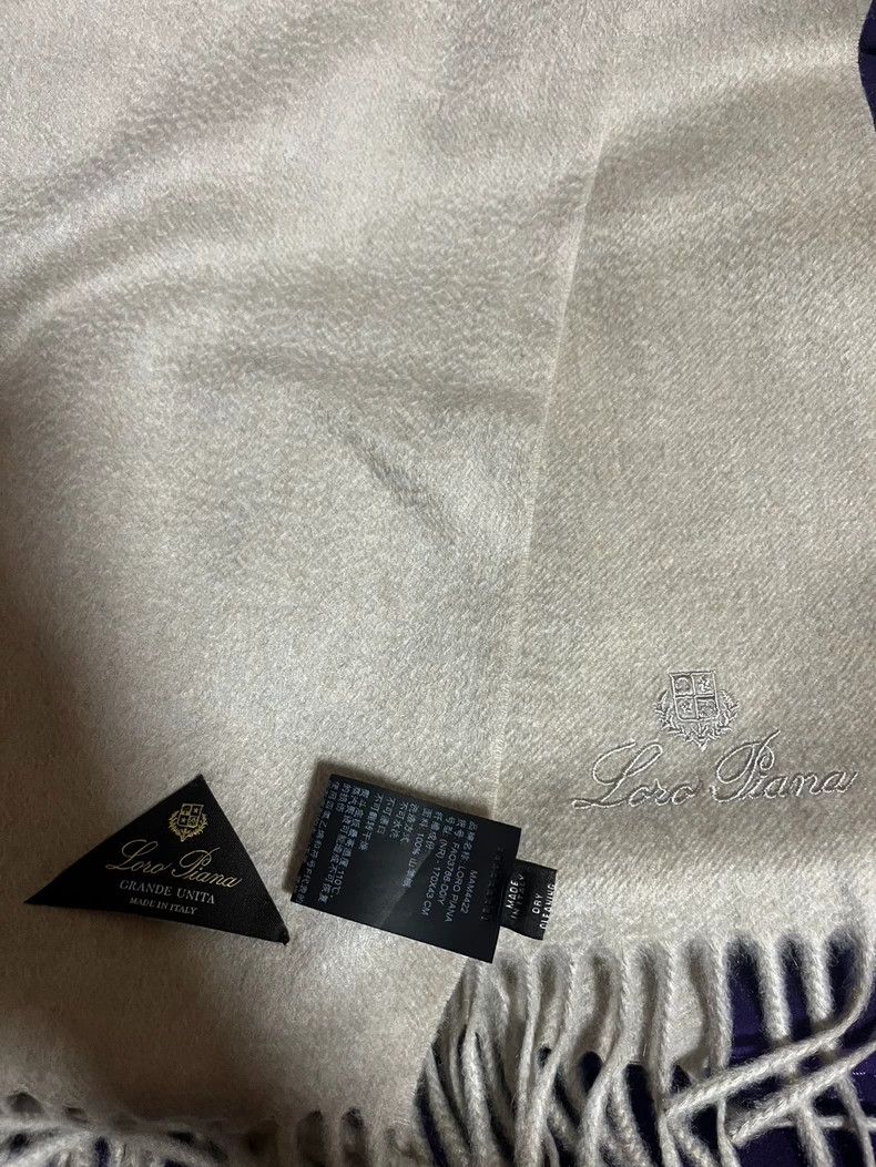 Loro Piana LORO PIANA Cashmere scarf Size ONE SIZE - 3 Thumbnail