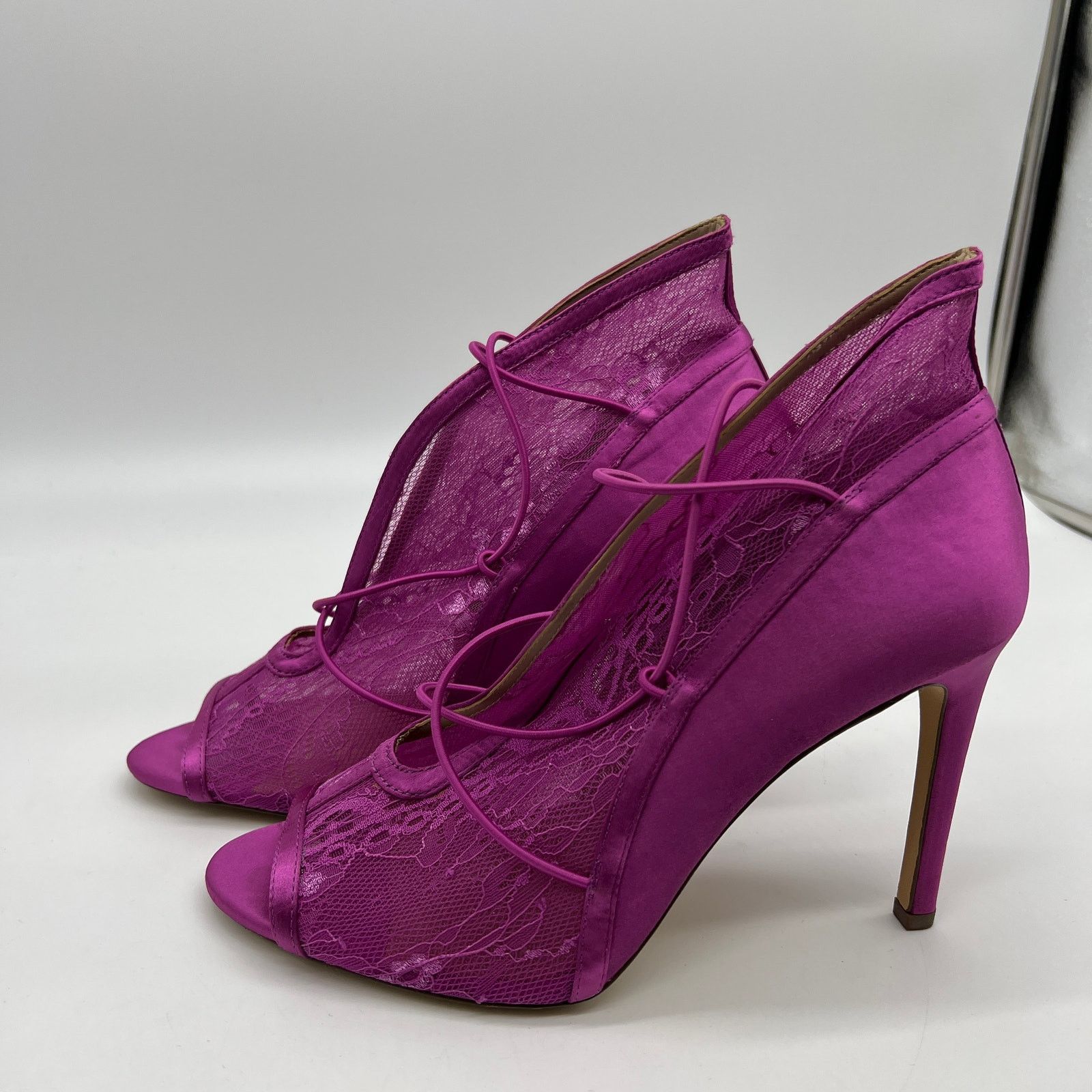 Other G.I.L.I. Peep Toe Size 9 M Elastic Front Booties Size US 9 / IT 39 - 9 Thumbnail