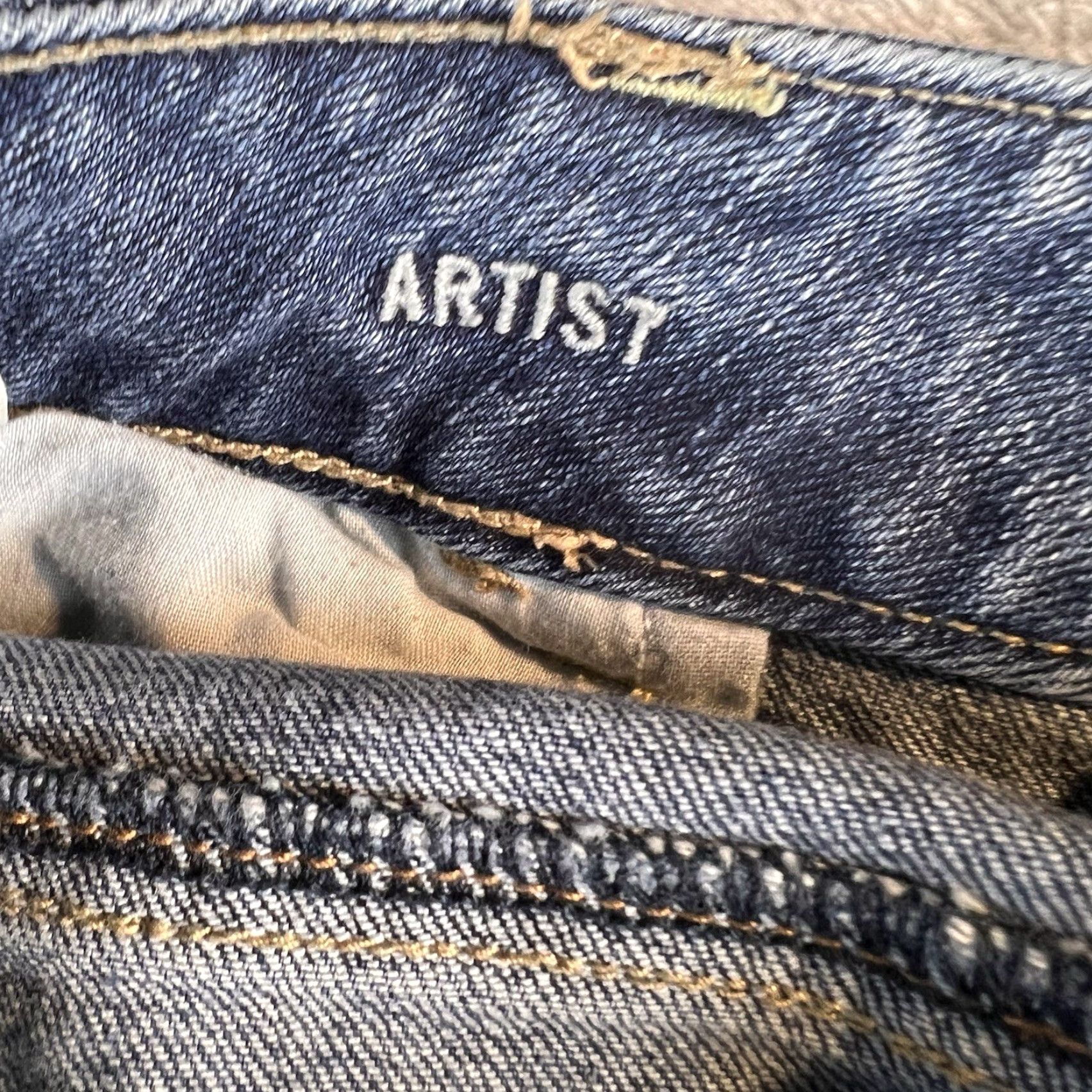 American Eagle Outfitters American Eagle Outfitters Jeans Women 14L Bootcut Low Rise Dark Wash Stretch Denim 31in inseam Size 36" / US 14 / IT 50 - 6 Thumbnail