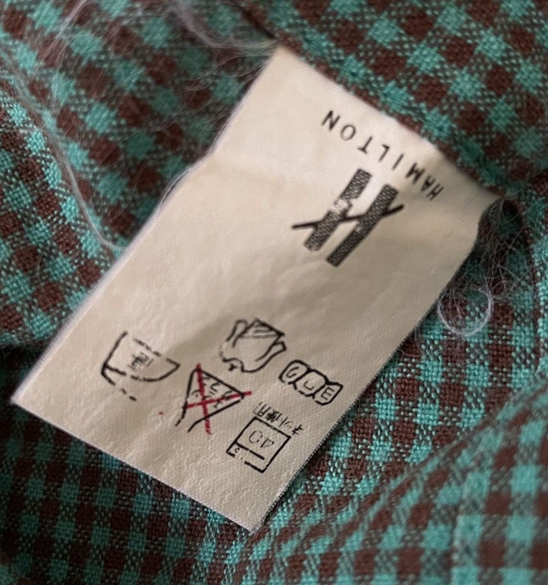 Issey Miyake Vintage issey miyake design studio plaid button up shirt Size US M / EU 48-50 / 2 - 4 Thumbnail