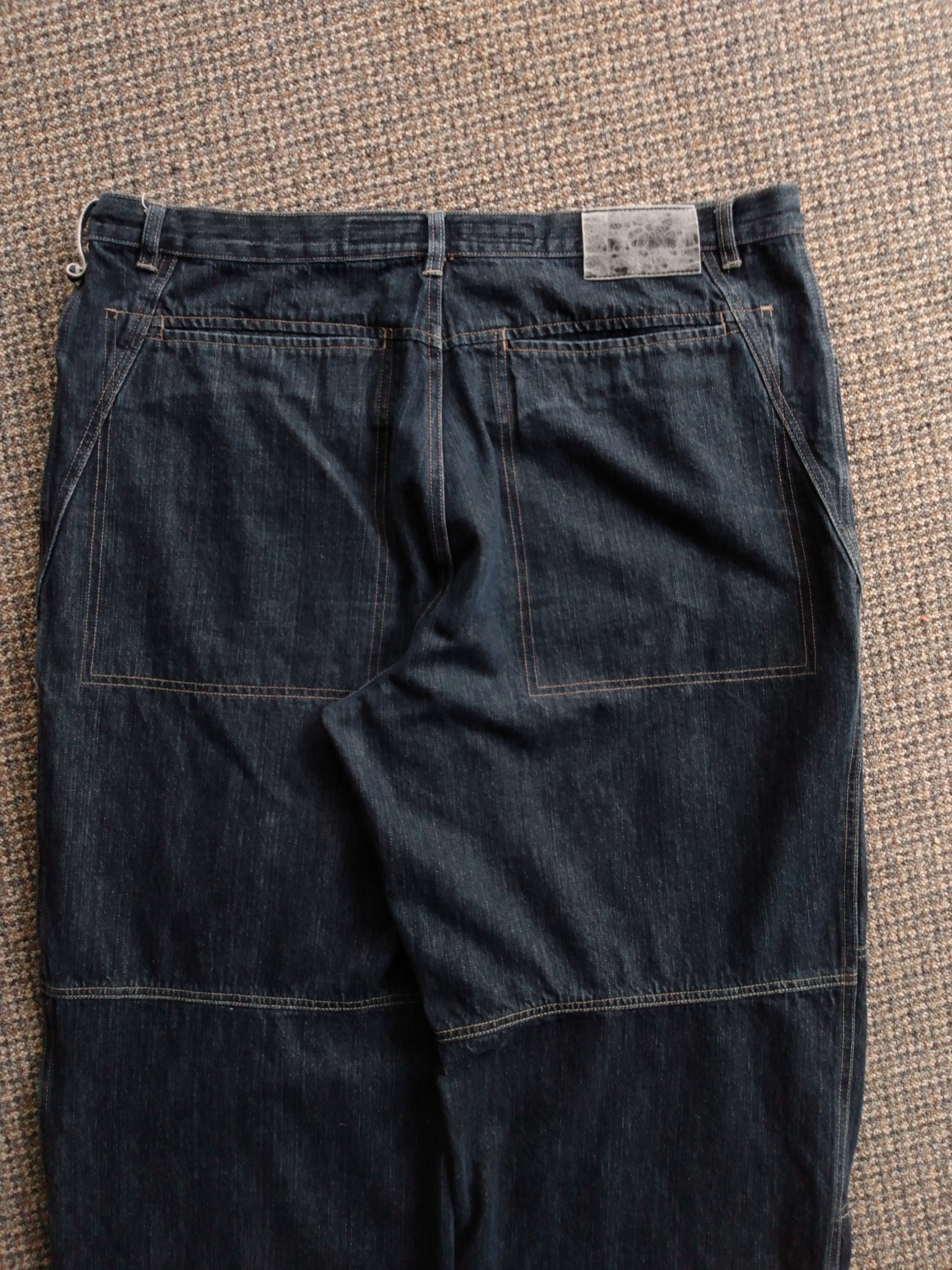 Marithe + Francois Girbaud Mfg girbaud y2k baggy wide leg double knee jeans jnco Size US 42 / EU 58 - 7 Thumbnail