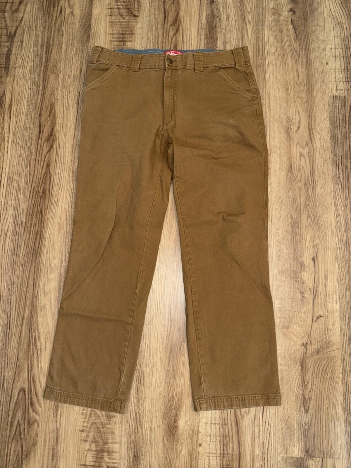 Coleman Coleman Durable Canvas Resistant Utility Pants Dark Khaki Size US 36 / EU 52 - 1 Thumbnail