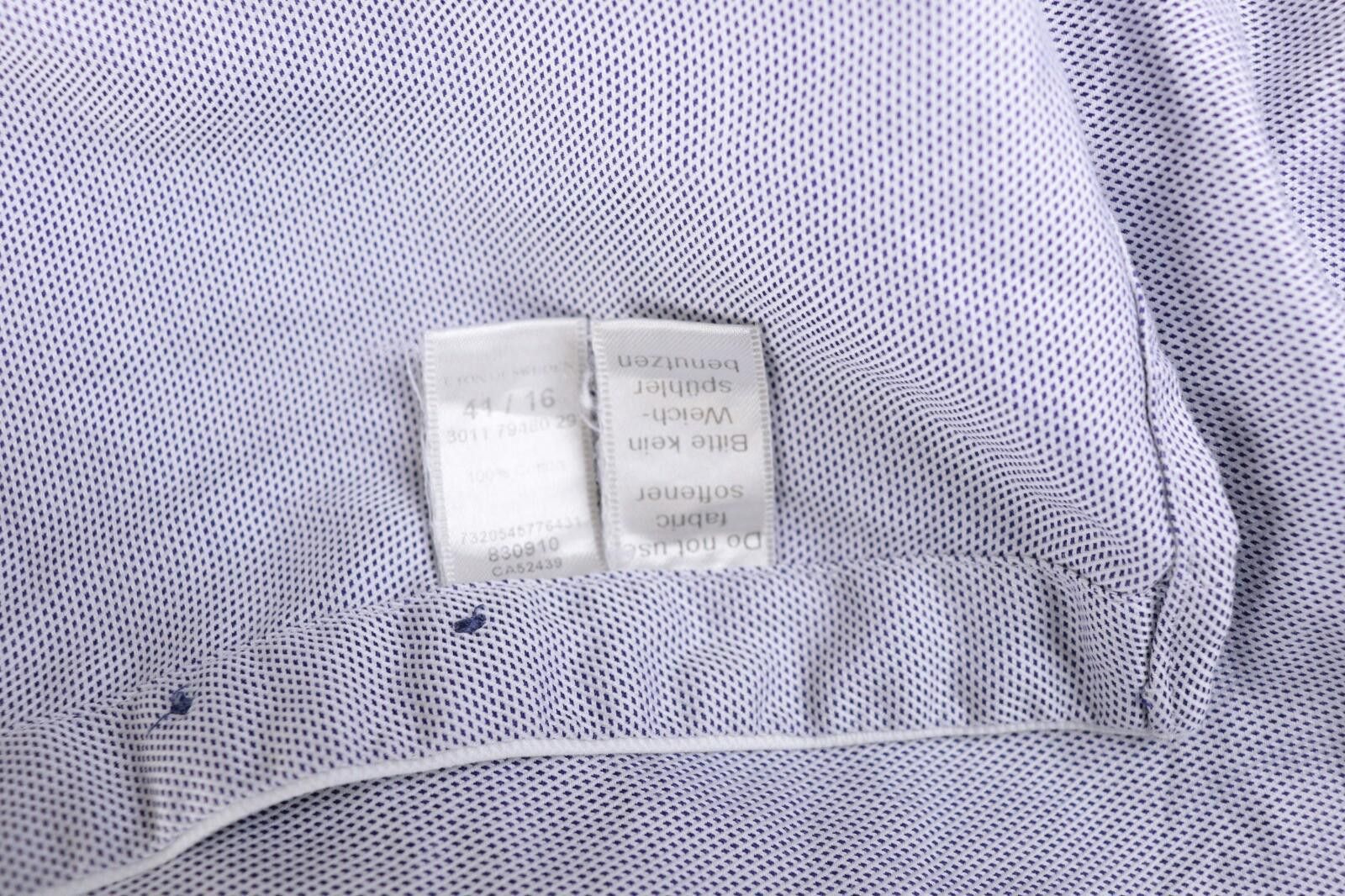 Eton Eton Blue Contemporary Blue Button Down Shirt Size 41 / 16 Size US M / EU 48-50 / 2 - 12 Thumbnail