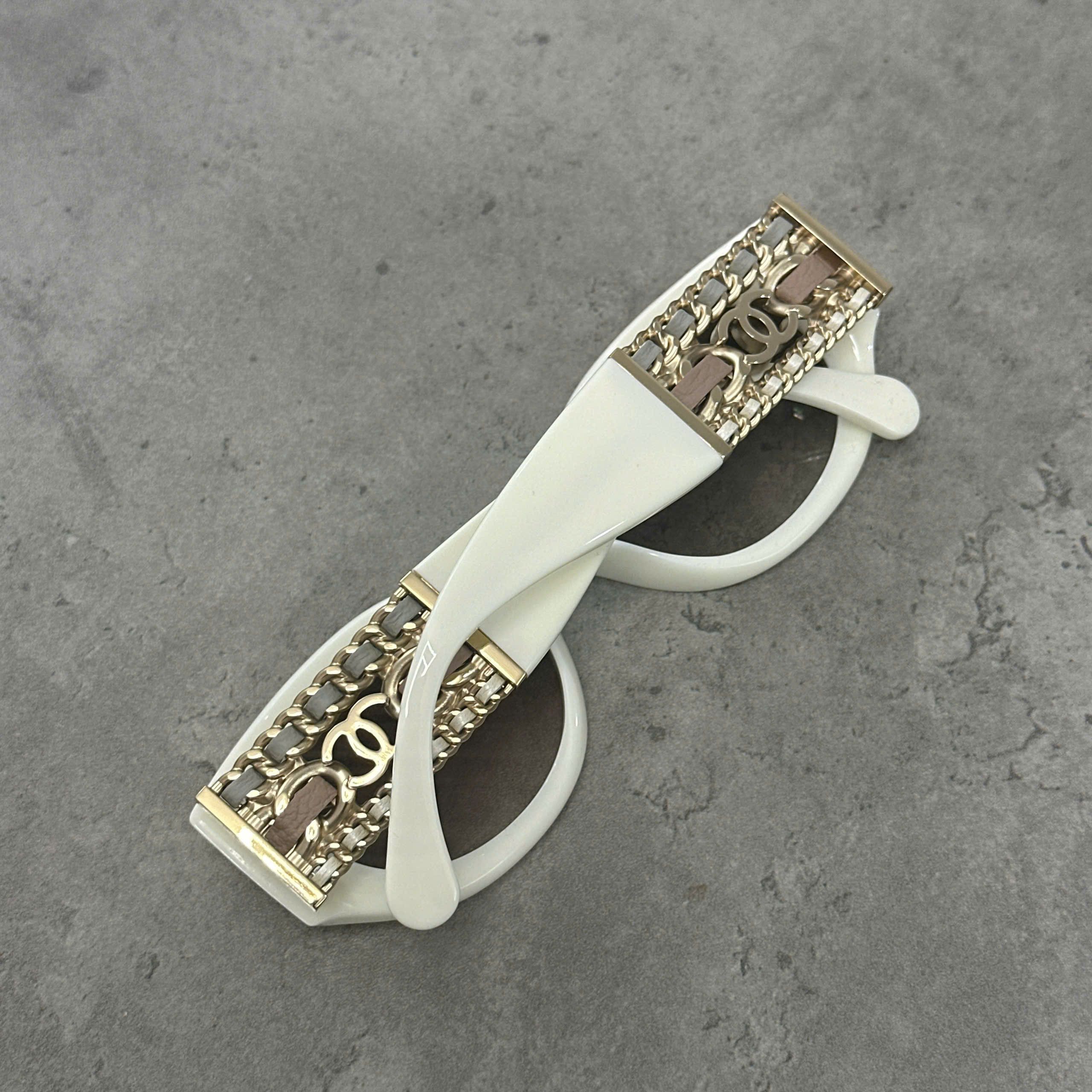 Chanel CHANEL 0CH5536Q 125513 Sunglasses Size ONE SIZE - 3 Thumbnail