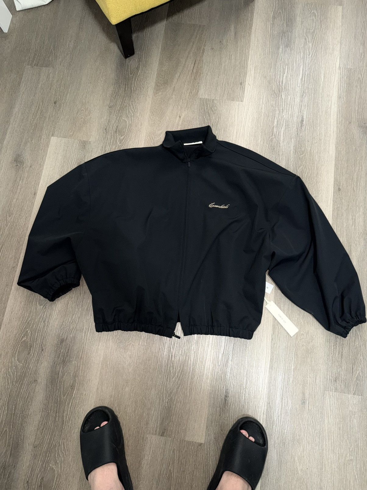 Essentials Essentials Vintage Black Signature Full Zip Track Jacket Size US XXL / EU 58 / 5 - 4 Thumbnail