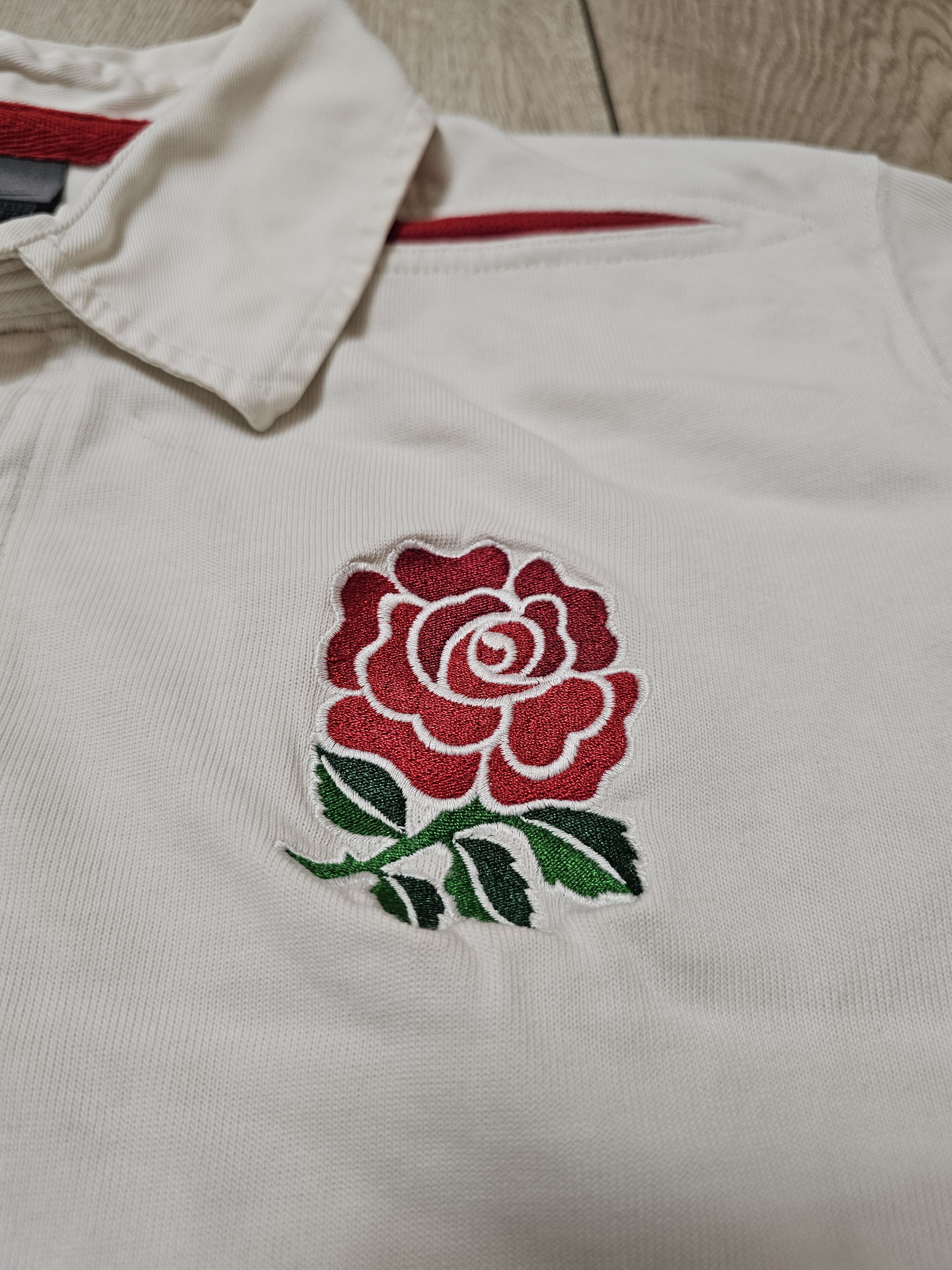Nike ENGLAND RUGBY JERSEY VINTAGE LONG NIKE SHIRT RUGBY JERSEY O2 Size US M / EU 48-50 / 2 - 4 Thumbnail