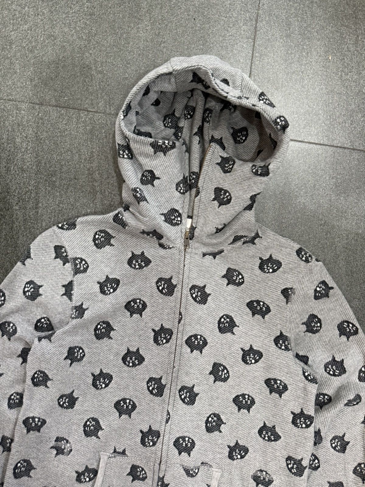 Vintage 90’s ISSEY MIYAKE RARE MULTI LOGO Y2K JAPANESE ZIP HOODIE Size US M / EU 48-50 / 2 - 2 Thumbnail