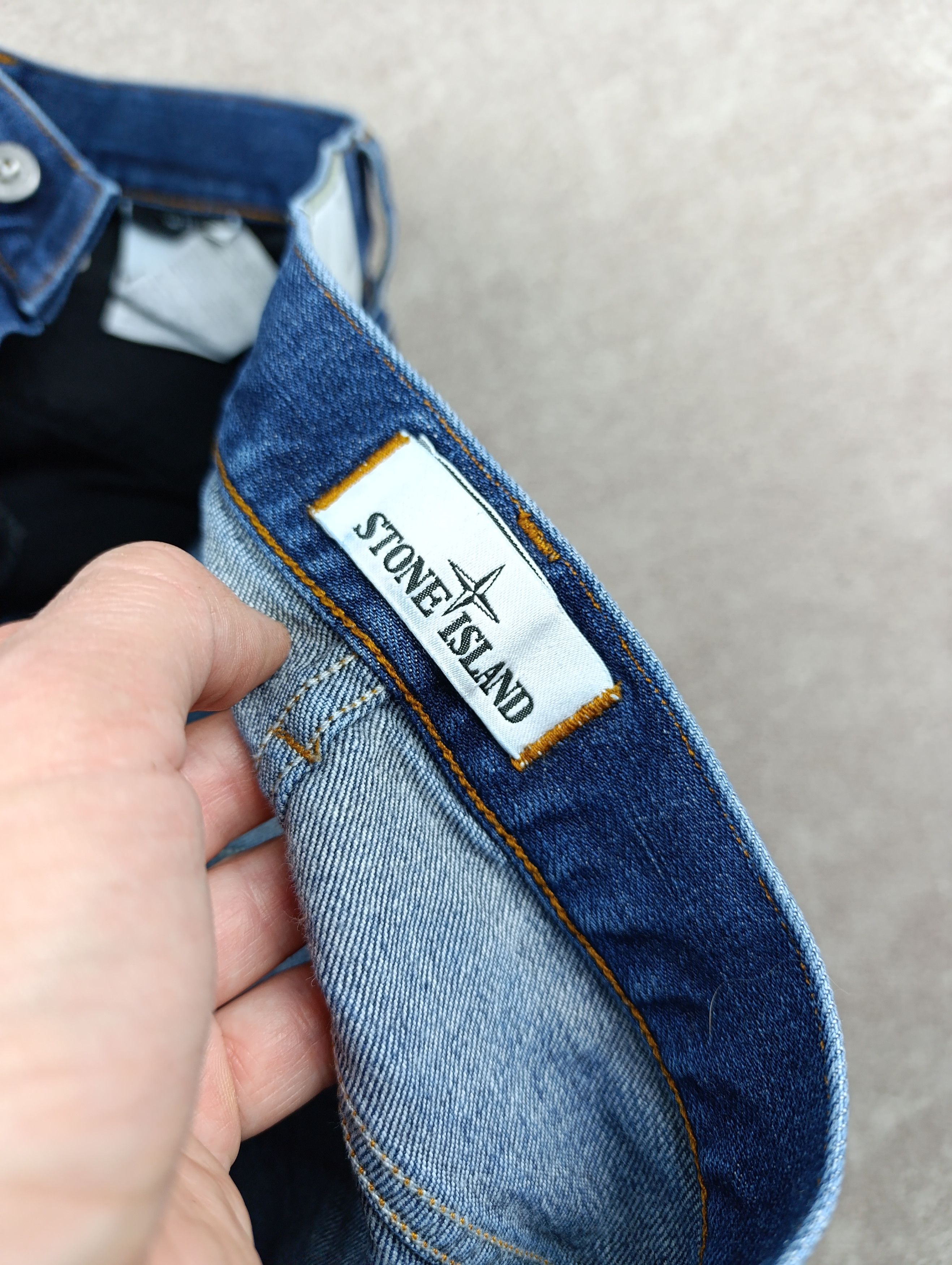 Stone Island Authentic Stone Island mens denim jeans TYPE SK Size US 33 - 18 Thumbnail