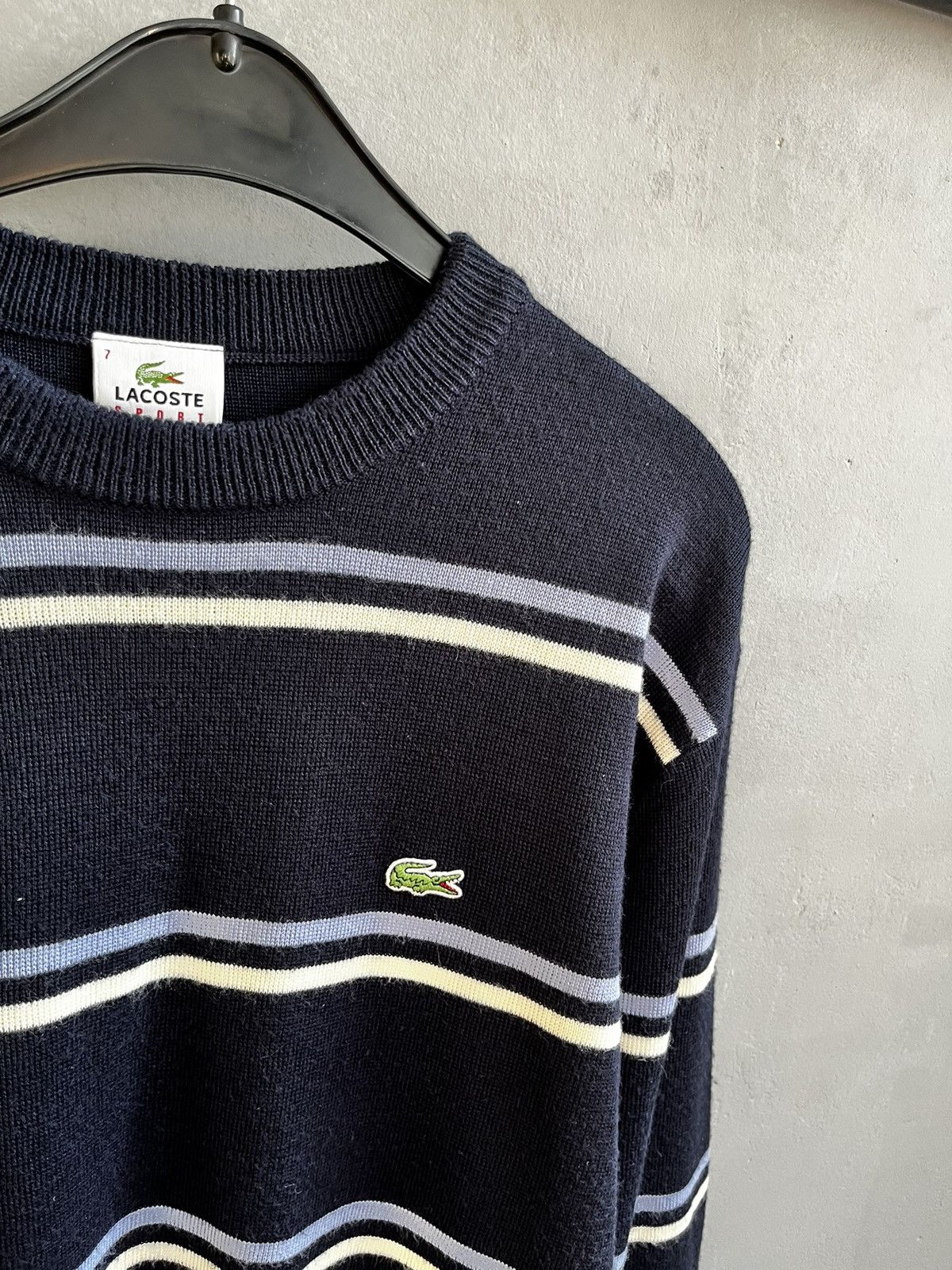 Lacoste × Vintage Lacoste sweater vintage Size US L / EU 52-54 / 3 - 5 Thumbnail