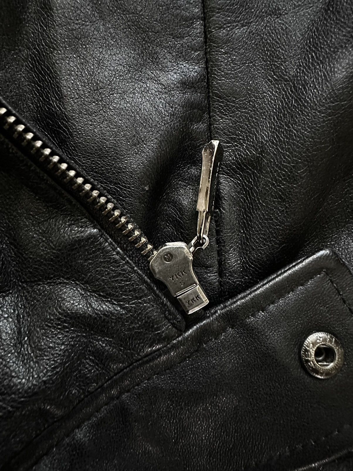 Balenciaga Balenciaga 1997 Vintage Leather Jacket Size US L / EU 52-54 / 3 - 10 Thumbnail