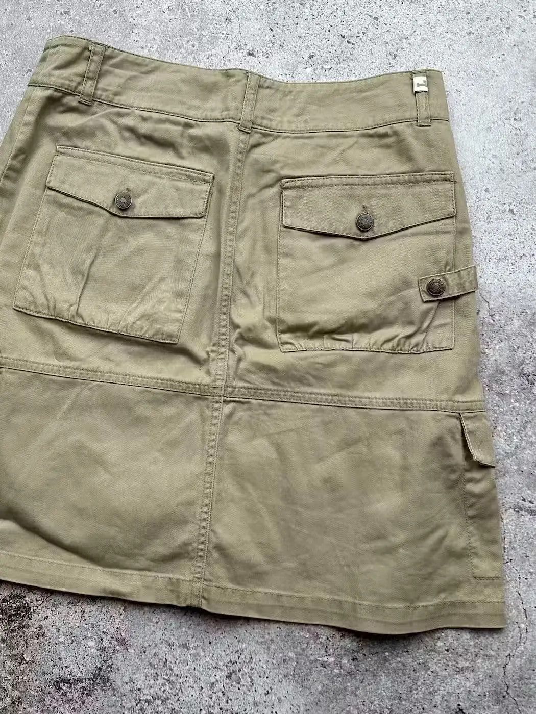 Vintage Vintage Amazing Detachable Pocket Skirt C83(V202) Size 27" / US 4 / IT 40 - 8 Thumbnail