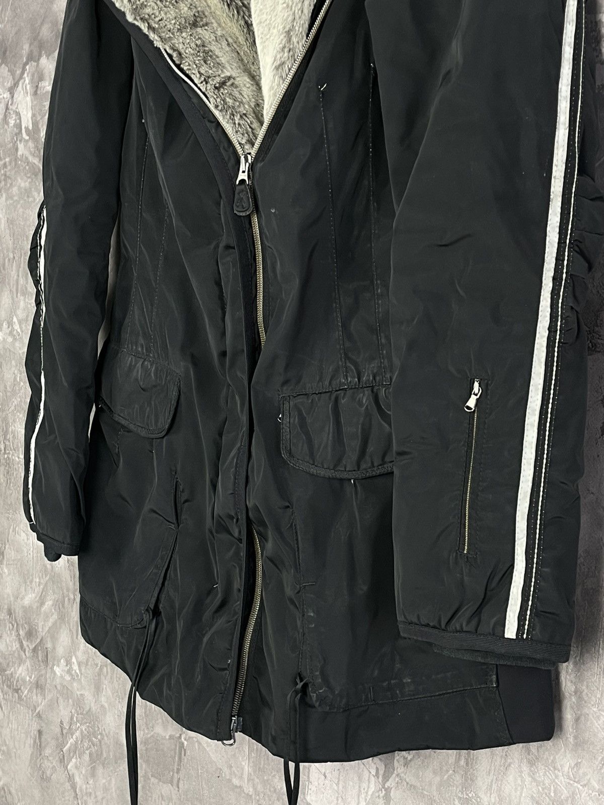 Marithe + Francois Girbaud Marithe Francois Girbaud Y2K Faux Fur Collar jacket Size M / US 6-8 / IT 42-44 - 8 Thumbnail