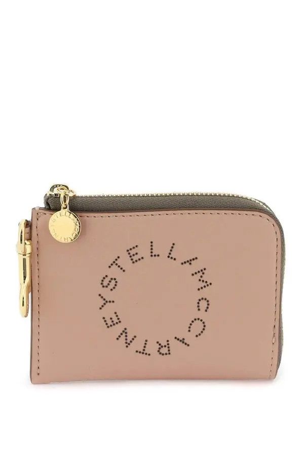 Stella McCartney o1s22i1n1024 Size: OS / Logo Card Holder in Pink Size ONE SIZE - 1 Thumbnail
