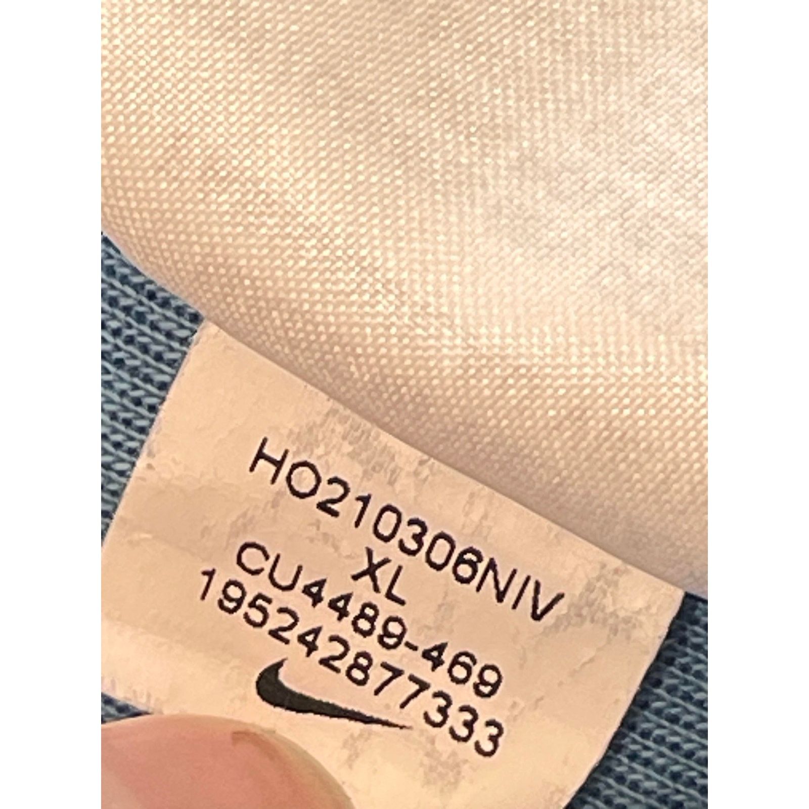 Nike Nike Tech Zip Up Blue Jacket Size XL / US 12-14 / IT 48-50 - 3 Thumbnail