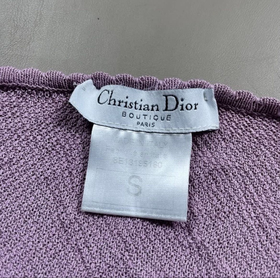 Dior CHRISTIAN DIOR LAVANDER CARDIGAN Size S / US 4 / IT 40 - 2 Thumbnail