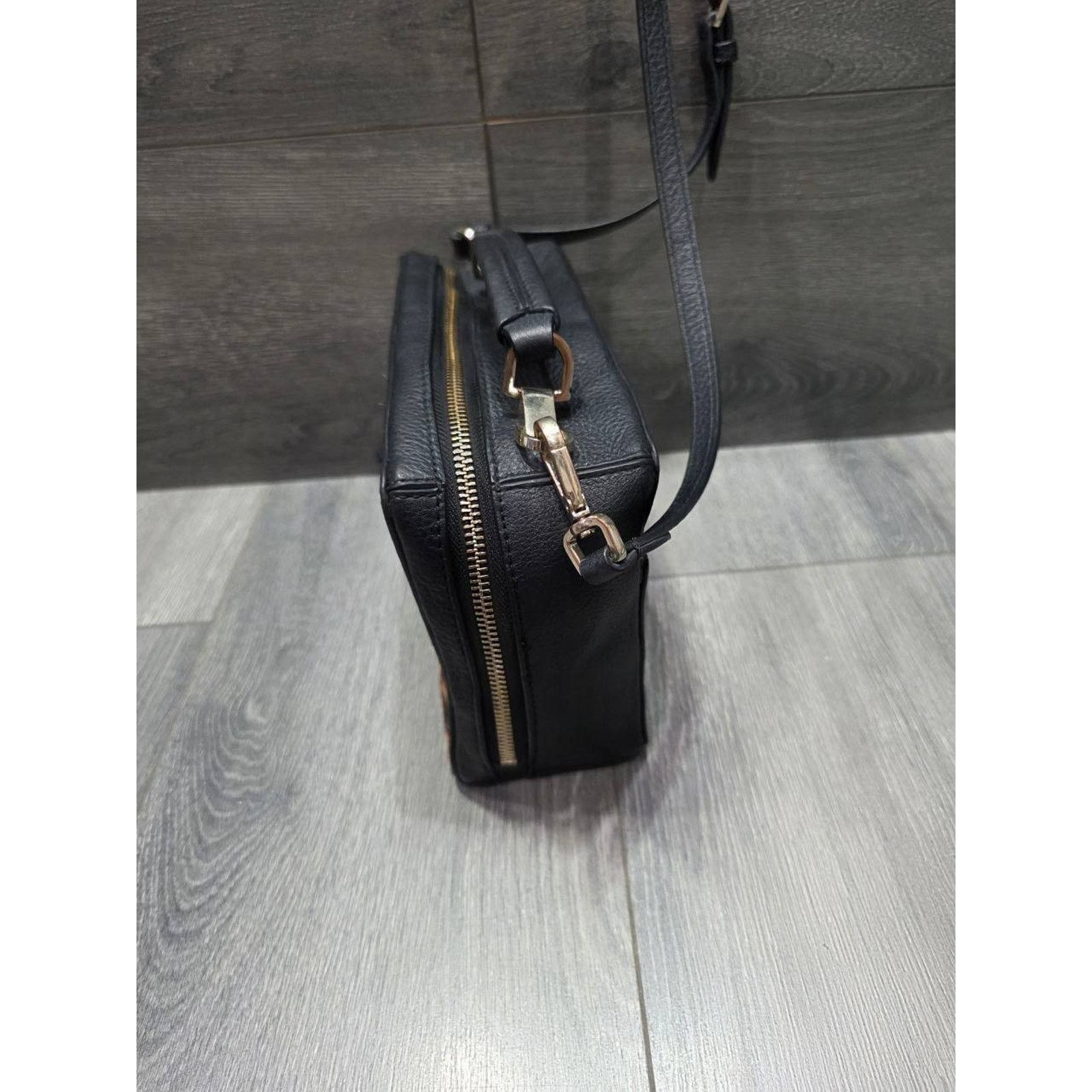 Vince Camuto Vince Camuto Black Brown leather cross body bag B000427 Size ONE SIZE - 9 Thumbnail