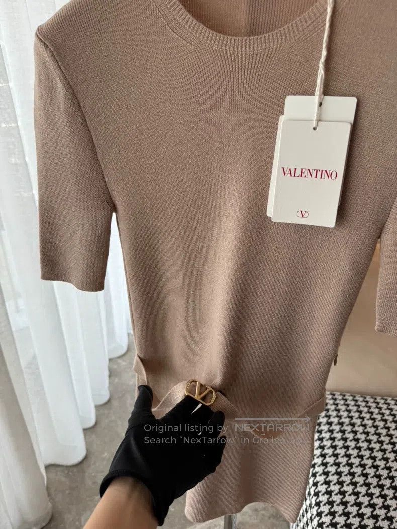 Valentino Valentino Belt knitted sweater Size XL / US 12-14 / IT 48-50 - 3 Thumbnail