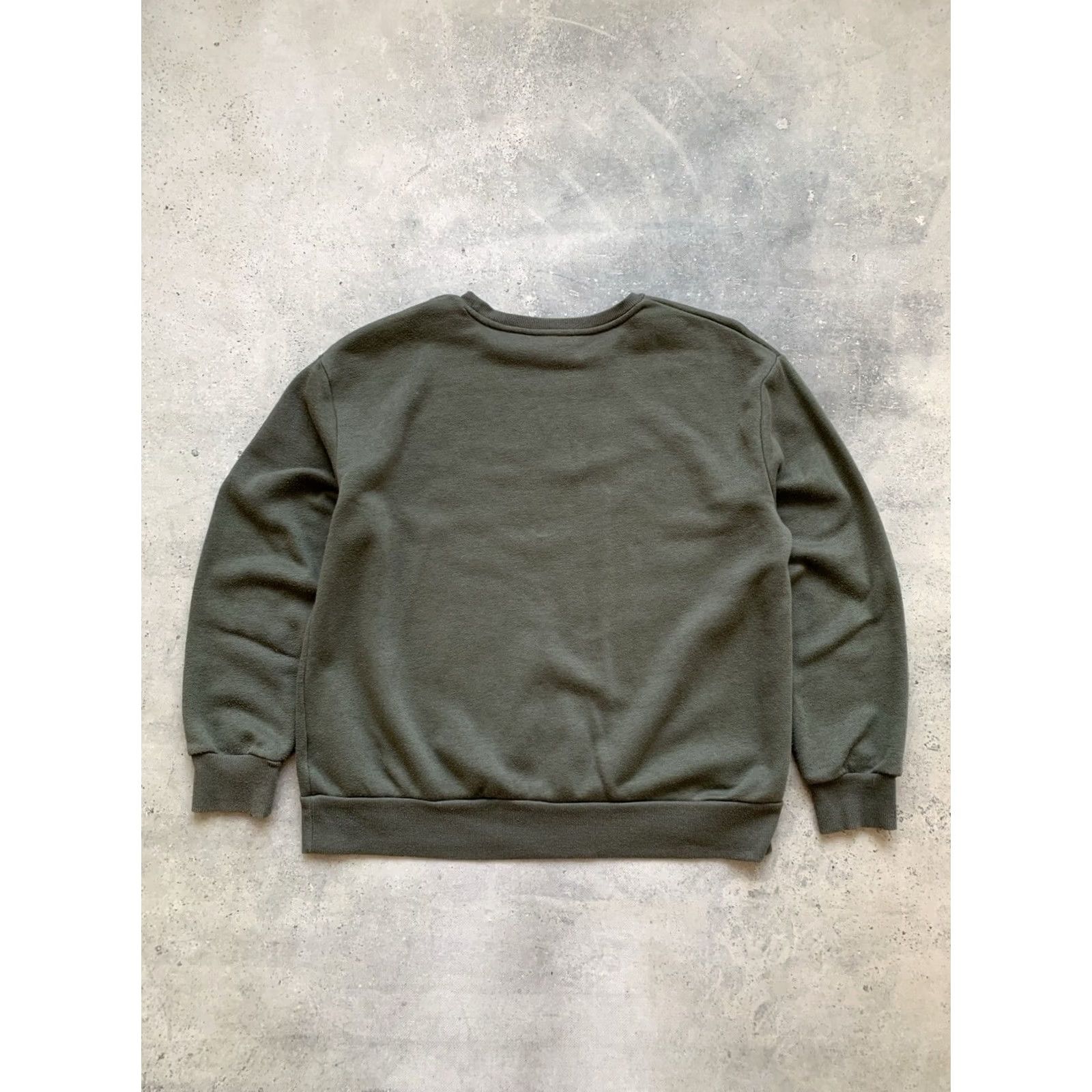 Nike VINTAGE Nike Center Logo Sweater Sweatshirt Men L Green Nike Shirt Mens L Sweatshirt Size US L / EU 52-54 / 3 - 2 Thumbnail