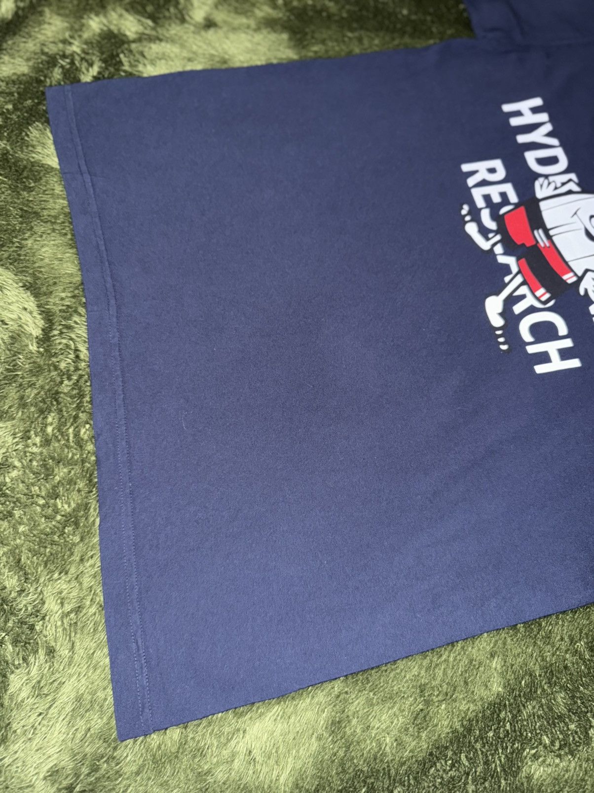 Western Hydrodynamic Research [XL] WHR X BIRDWELL collaboration logo printed T-shirts navy Size US XL / EU 56 / 4 - 5 Thumbnail