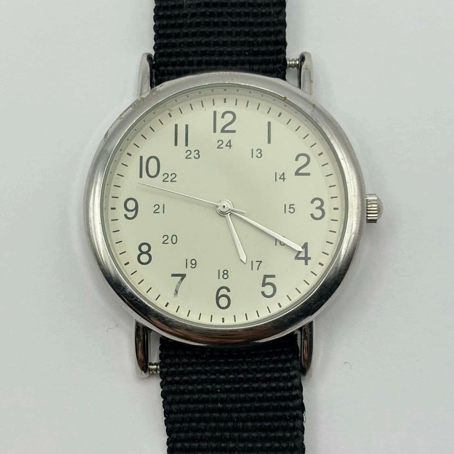 Other Classic Silver & Black Watch Size ONE SIZE - 2 Thumbnail