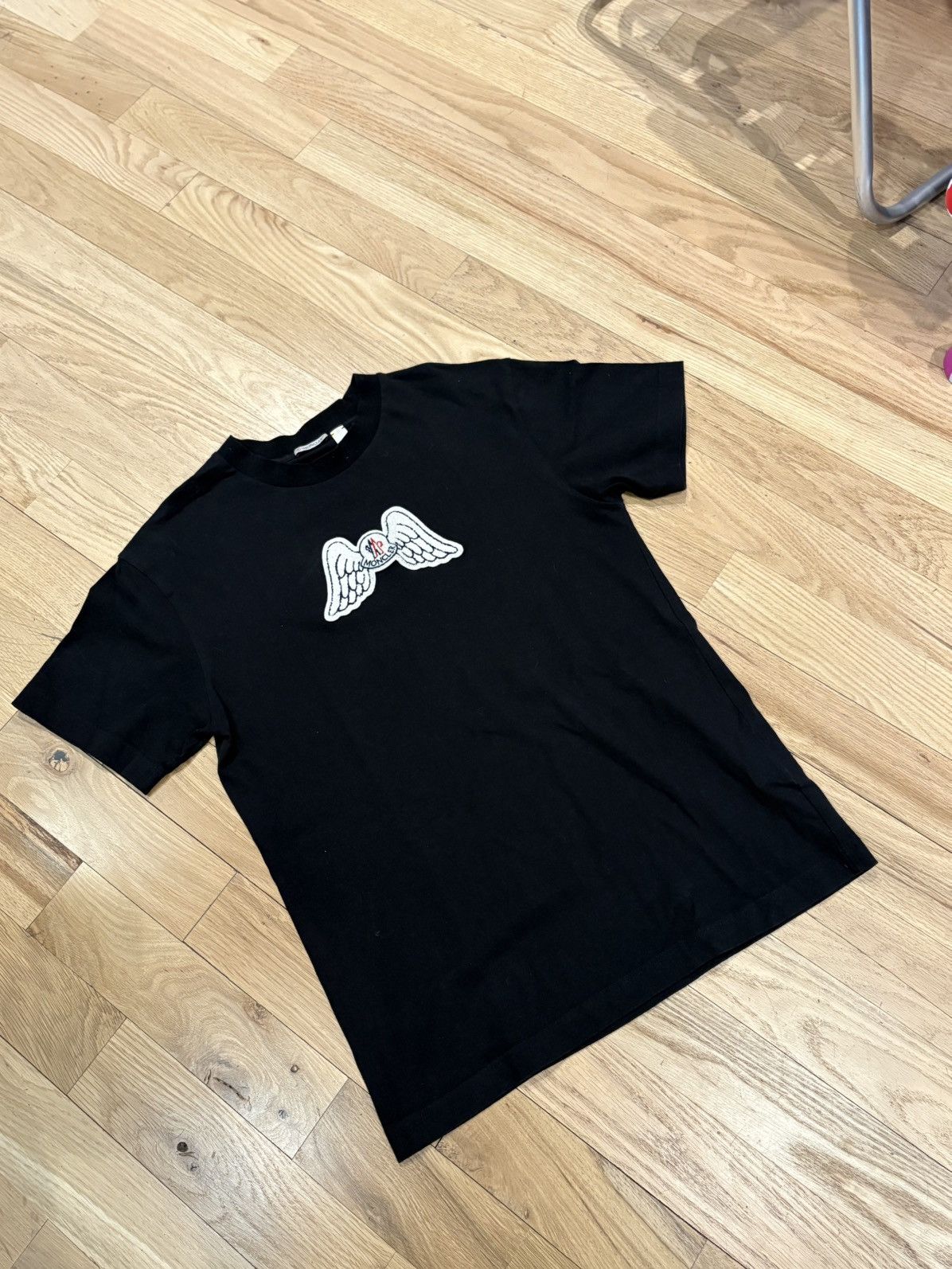 Moncler × Palm Angels Moncler Palm Angels Tee Black Size Large Size US L / EU 52-54 / 3 - 1 Thumbnail