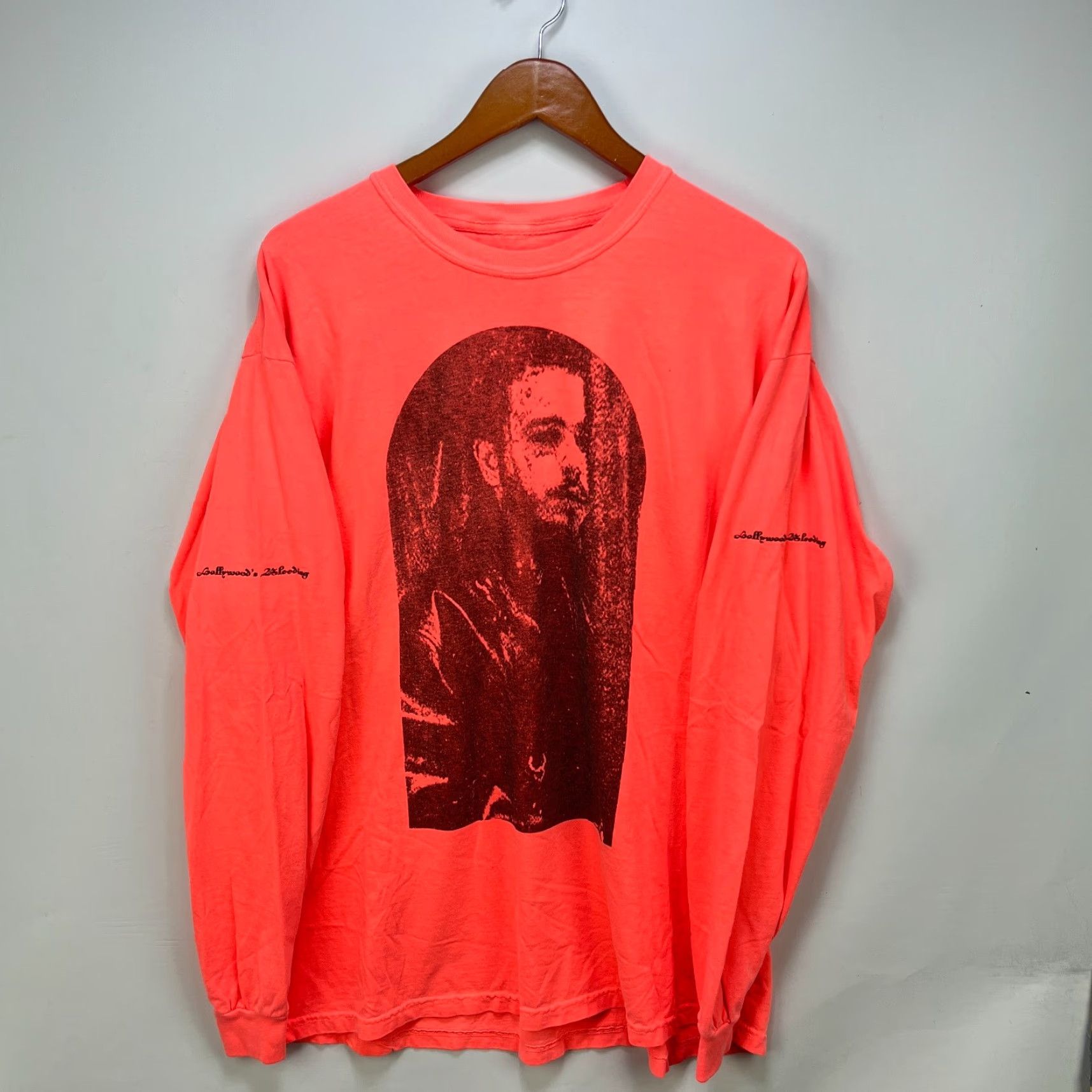 CO **Post Malone Hollywoods Bleeding 2019 Long Sleeve Orange Shirt XL** User: **Hollywoods Bleeding 2019 Post Malone Long Sleeve Orange Shirt XL** Size US XL / EU 56 / 4 - 2 Thumbnail