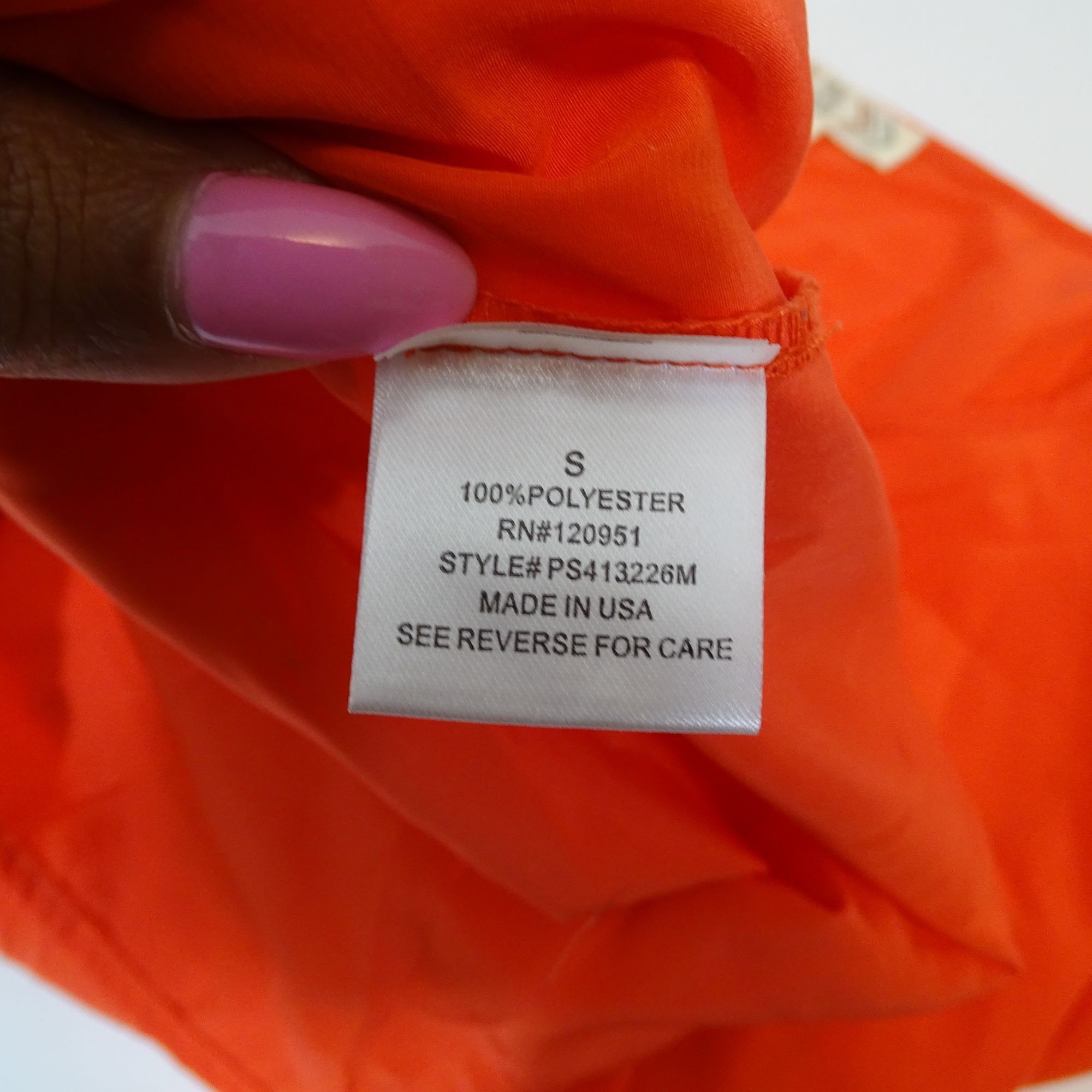 Other Pink Rose Women Orange Belted Tunic Shift Dress Size S Size S / US 4 / IT 40 - 6 Thumbnail