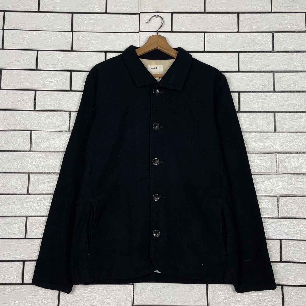 Japanese Brand IFSIXWASNINE JK-W PEAK-2/M Leoapard Print Blazer