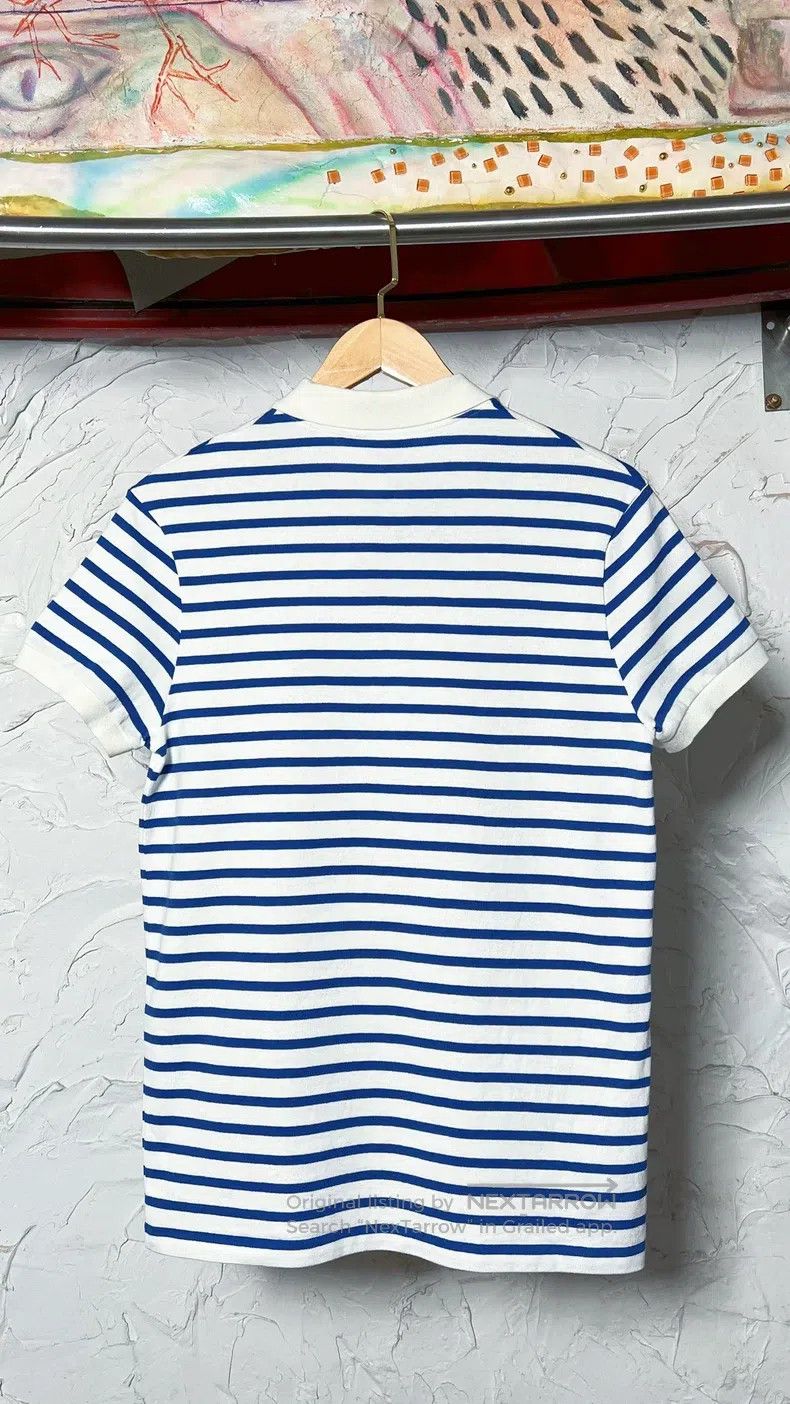 Saint Laurent Paris Saint Laurent Paris Men's Striped Polo Short Sleeve T-Shir Size US S / EU 44-46 / 1 - 3 Thumbnail