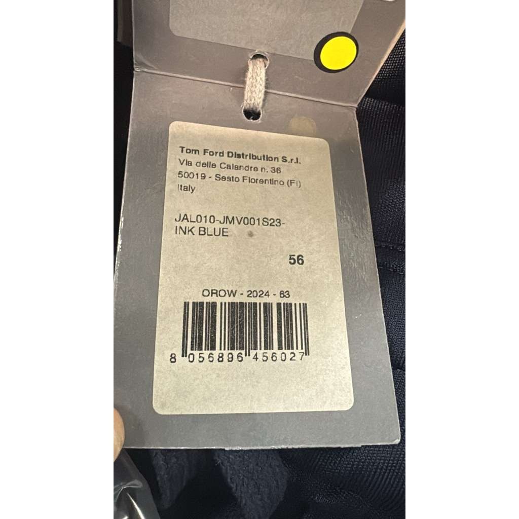 Tom Ford o1rshd1 Cut and Sewn Pant Sweatpants / Trousers in Ink Blue Size US 40 / EU 56 - 18 Thumbnail