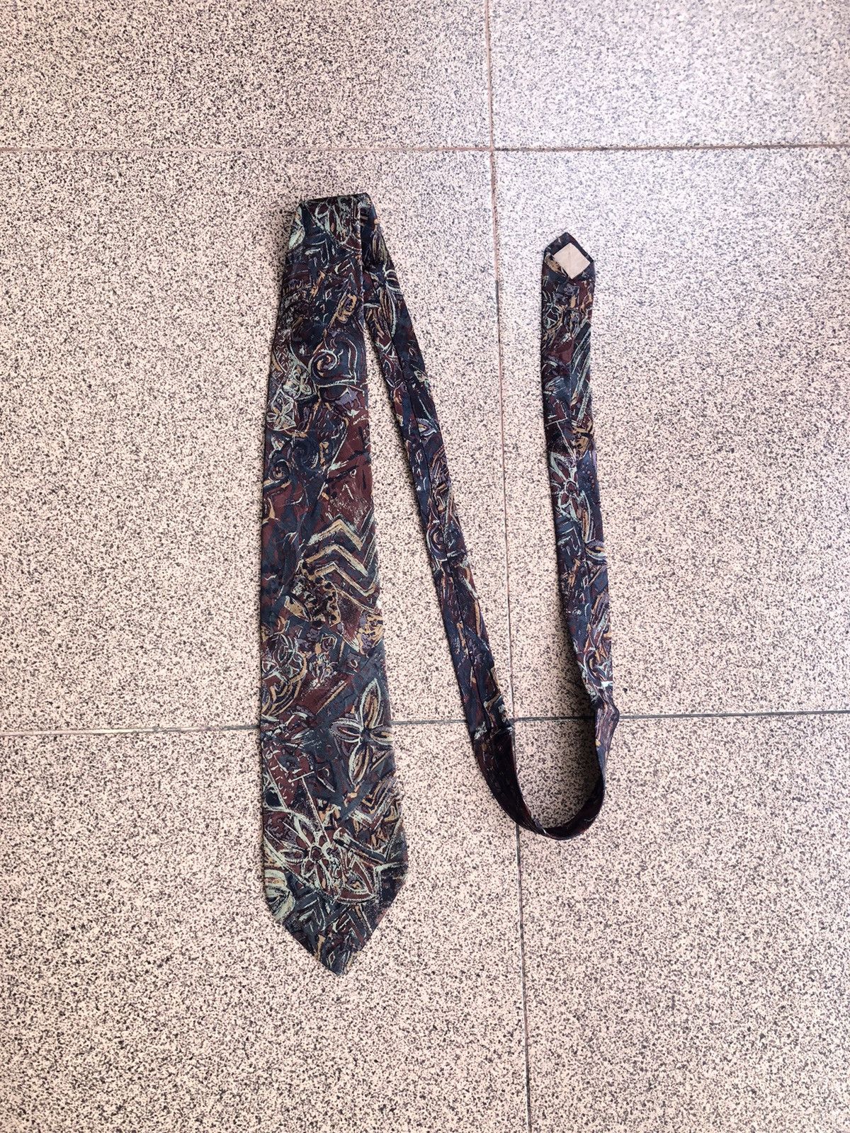 Balenciaga Balenciaga pattern tie Size ONE SIZE - 5 Thumbnail