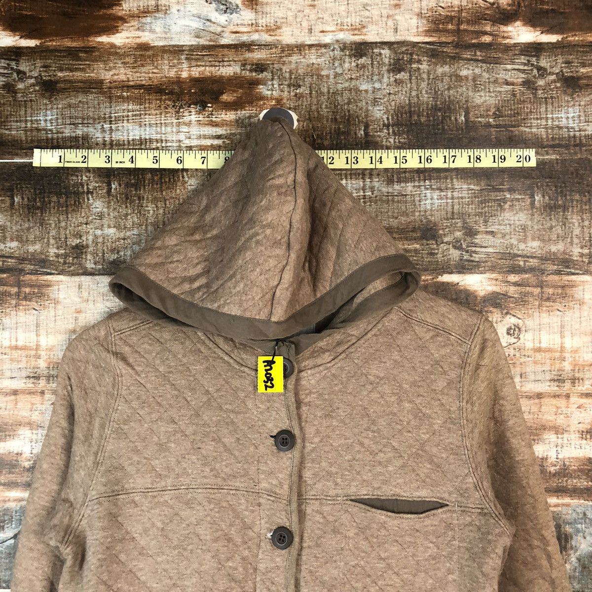 Japanese Brand × Vintage Shuca vintage Brown long jacket Hoodie #A2032 Size M / US 6-8 / IT 42-44 - 4 Thumbnail